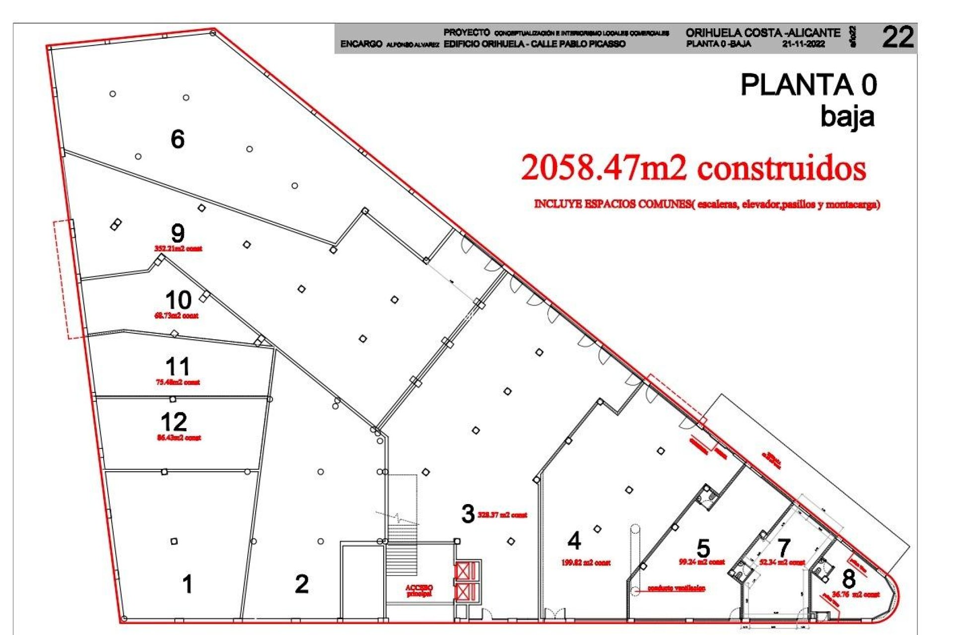 Alquiler a largo plazo - Unidad Comercial -
Orihuela Costa - Playa Flamenca