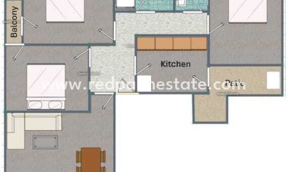Apartamento - Reventa - Torrevieja - Centro Torrevieja
