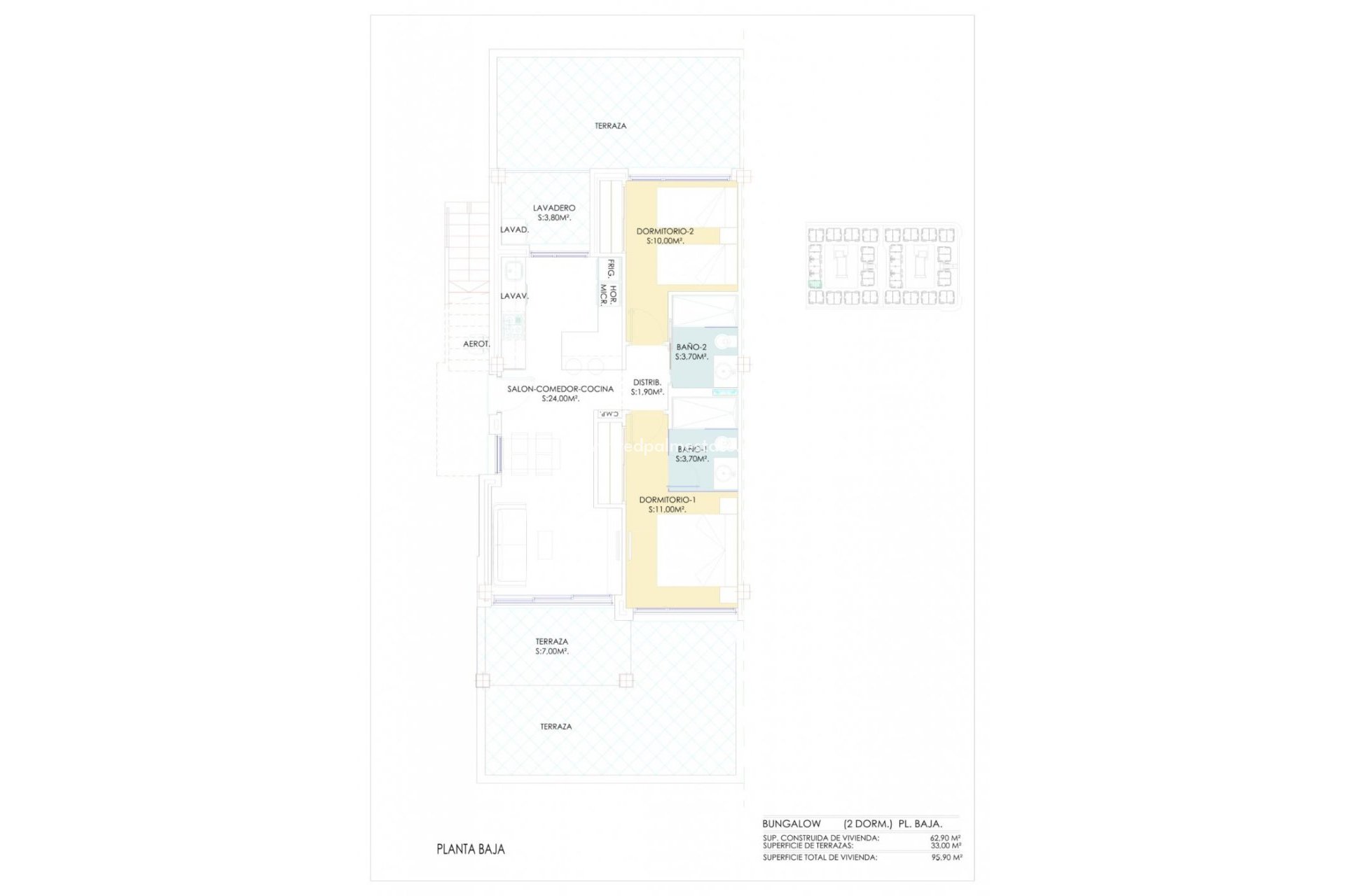 Återförsäljning - Bungalow -
Torrevieja - Los Balcones