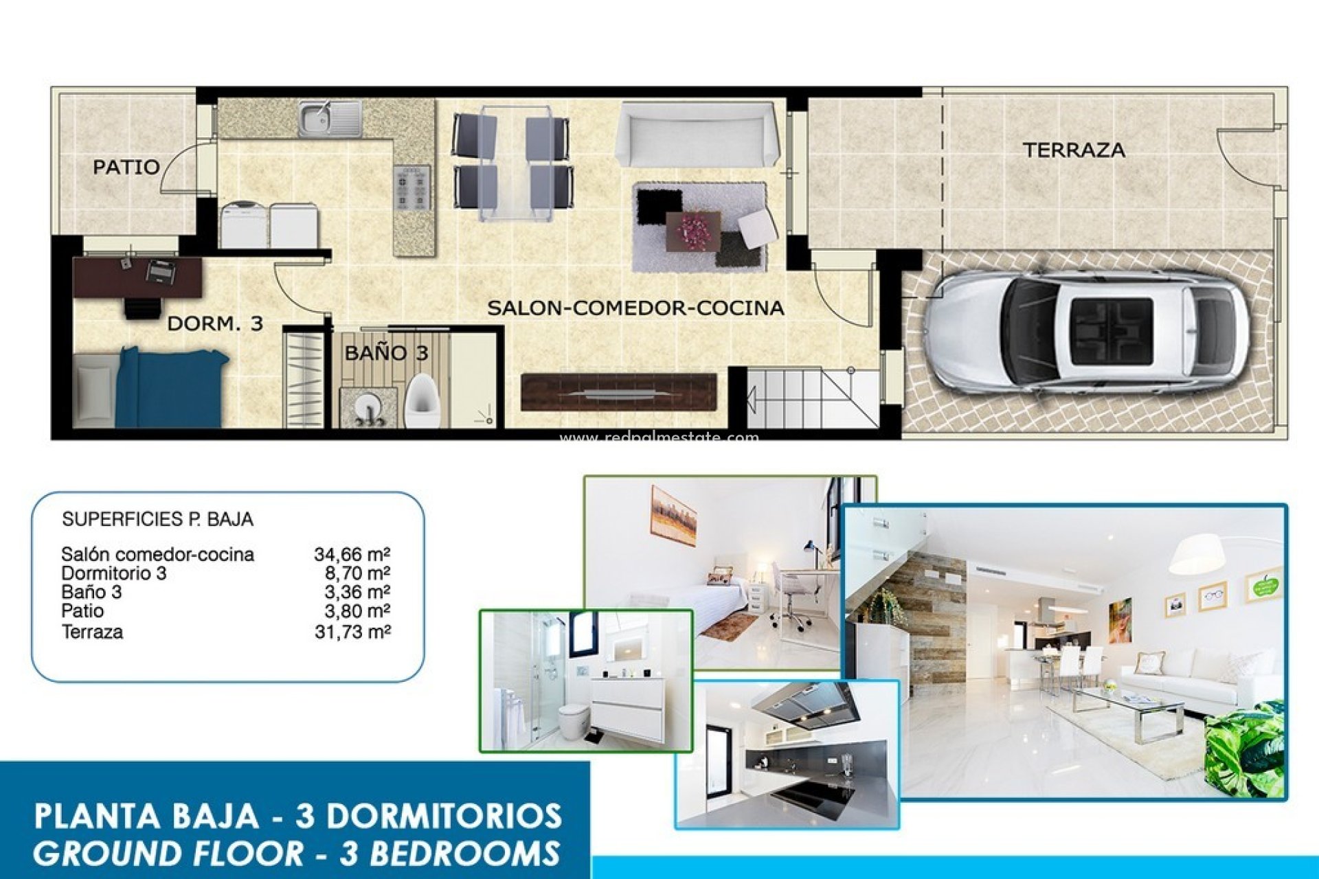 Återförsäljning - Duplex -
Orihuela Costa - Villamartin Golf