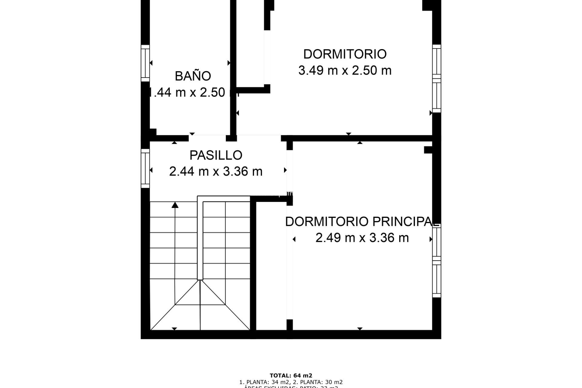 Återförsäljning - Duplex -
Torrevieja - Los Balcones - Los Altos del Edén