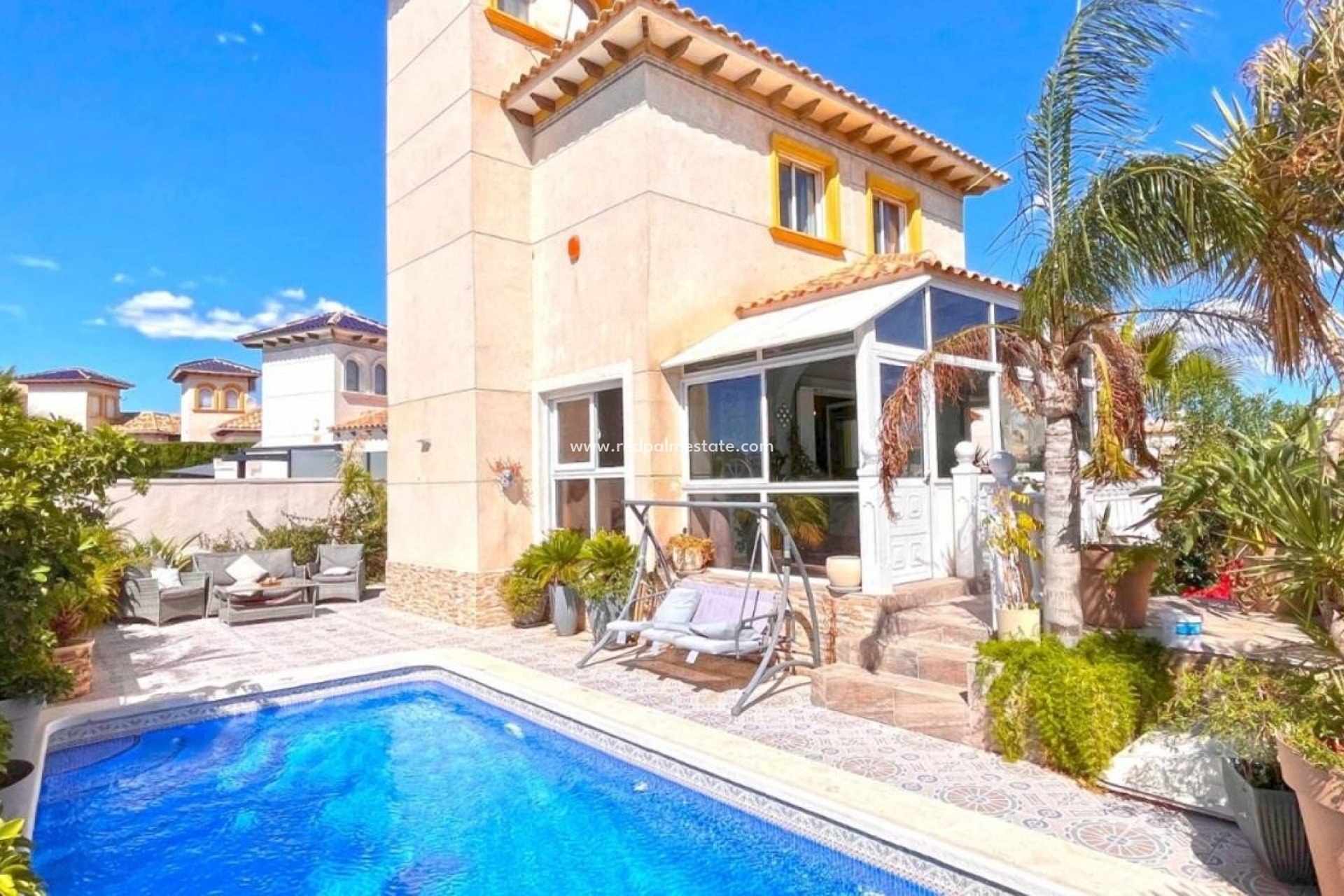 Återförsäljning - Fristående villa -
Orihuela Costa - Costa Blanca