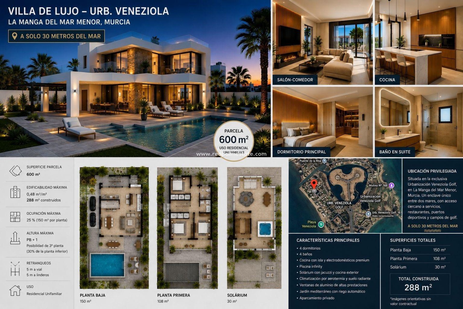 Återförsäljning - Komplott -
La Manga - Playa Del Esparto-veneziola