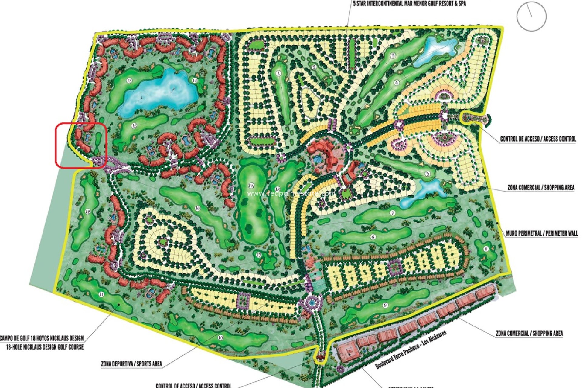 Återförsäljning - Lägenhet -
Mar Menor Golf Resort - Inland