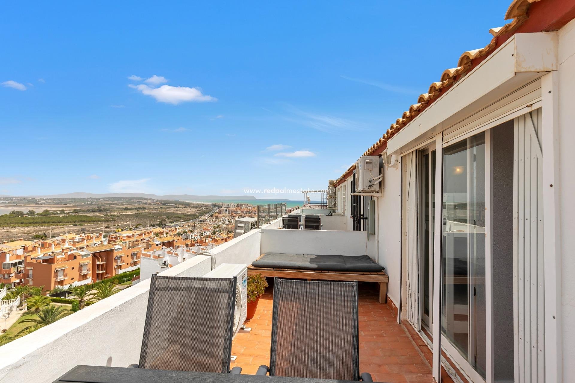 Återförsäljning - Lägenhet Penthouse -
Torrevieja - La Mata