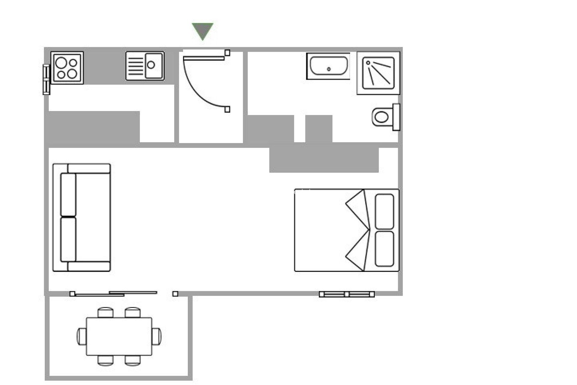 Återförsäljning - Studio Apartment -
Torrevieja