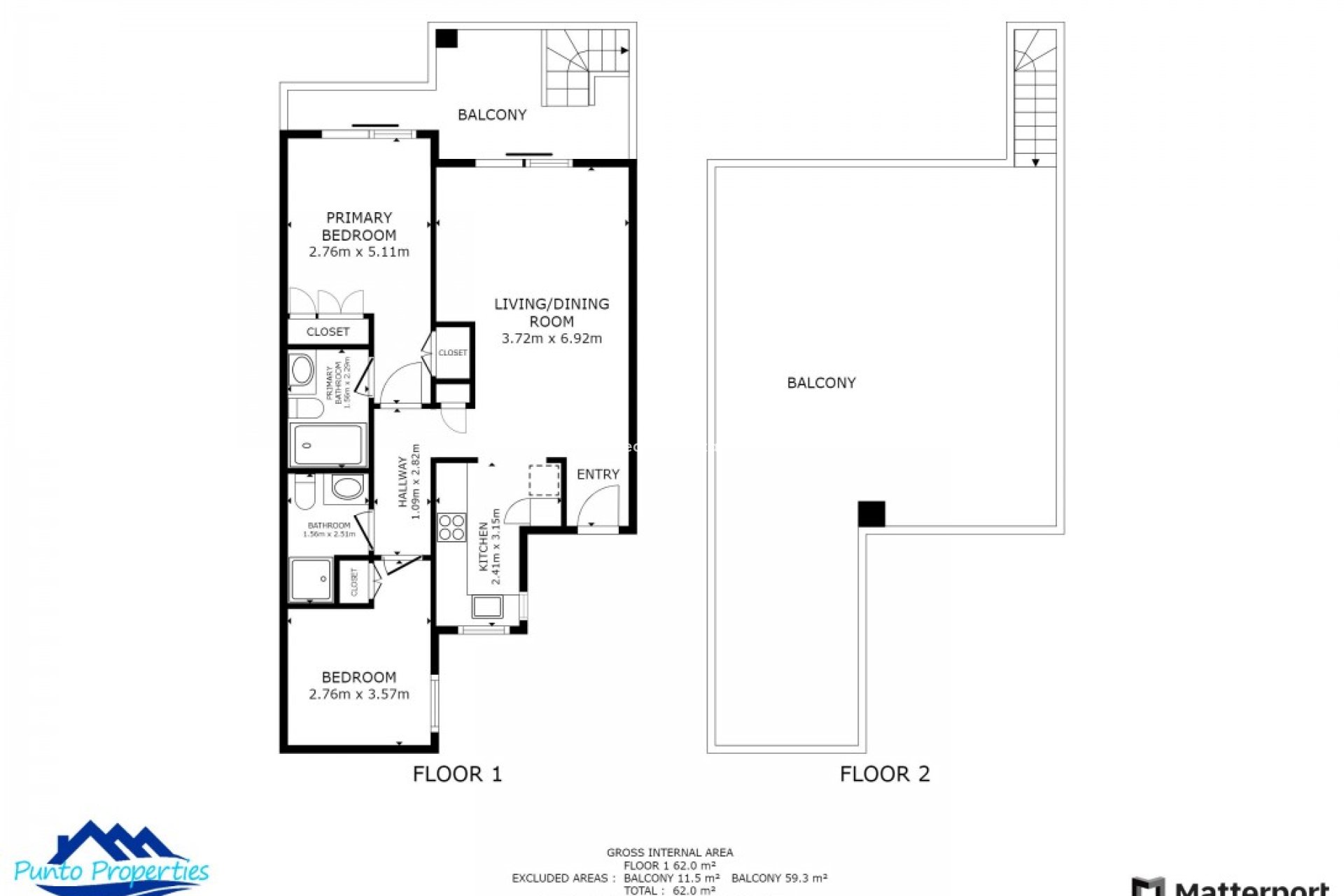 Herverkoop - Appartement -
Roda - Inland