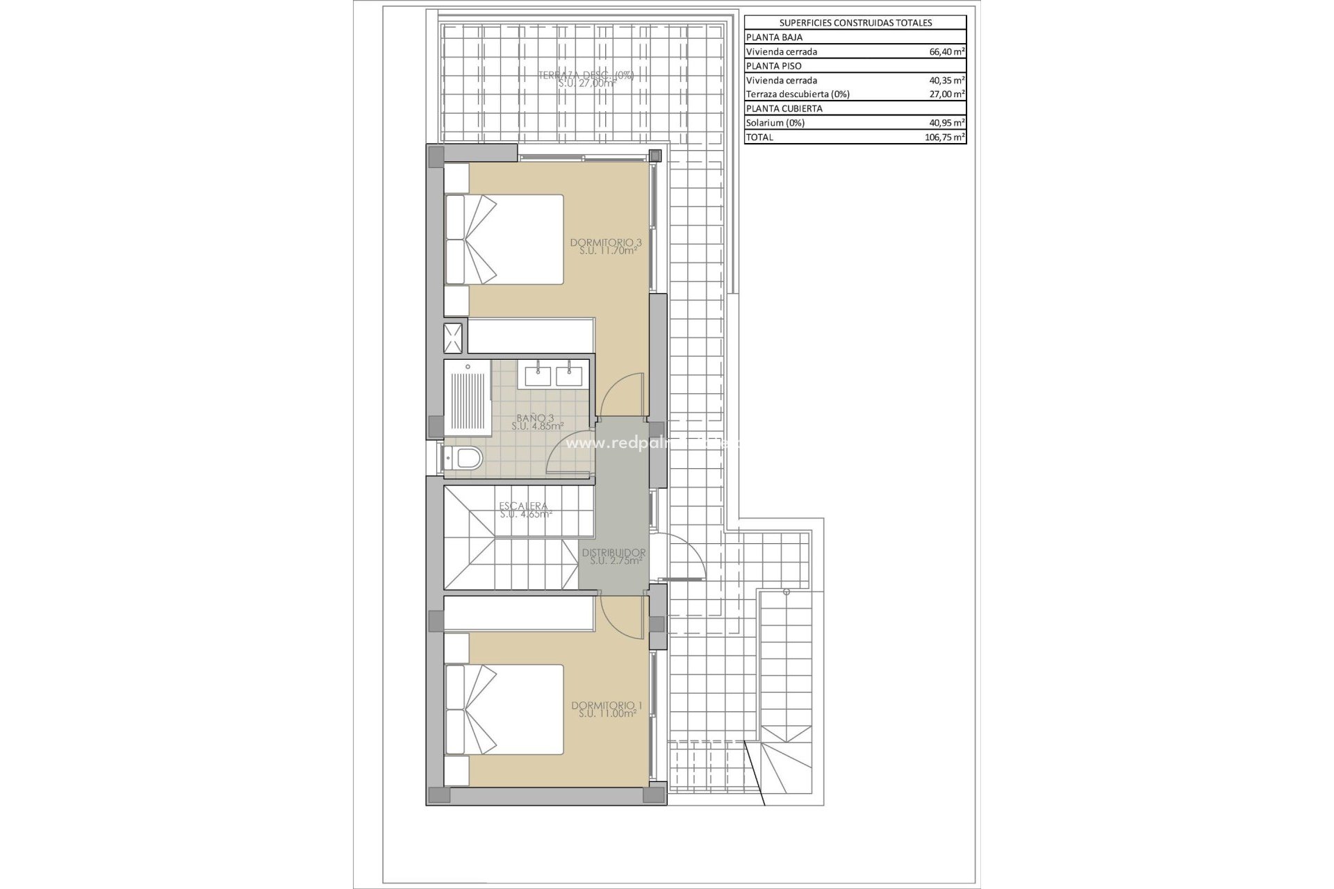 Herverkoop - Rijtjeshuis -
Montesinos - La Herada