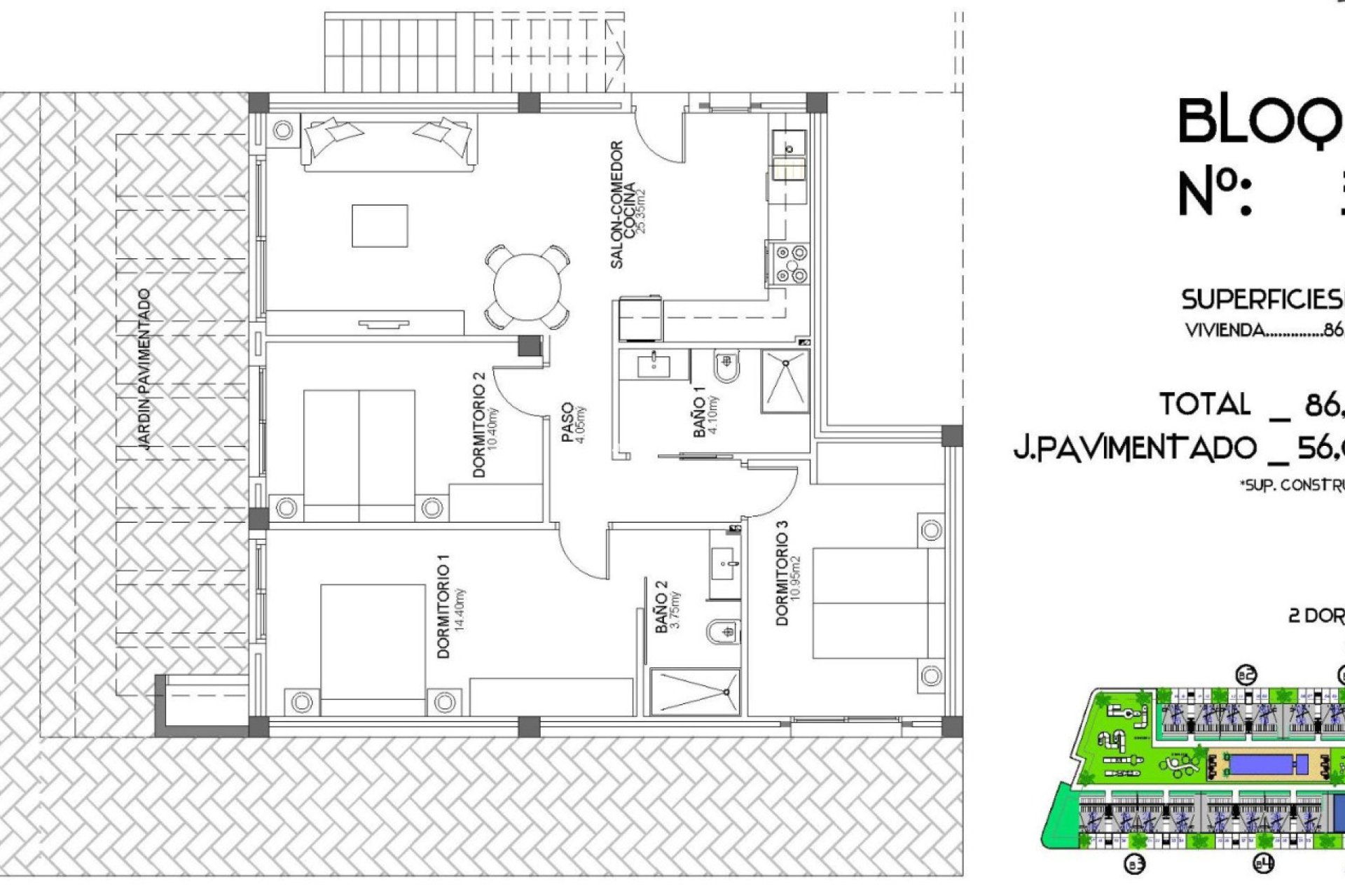 New Build - Apartment -
Algorfa - La Finca Golf