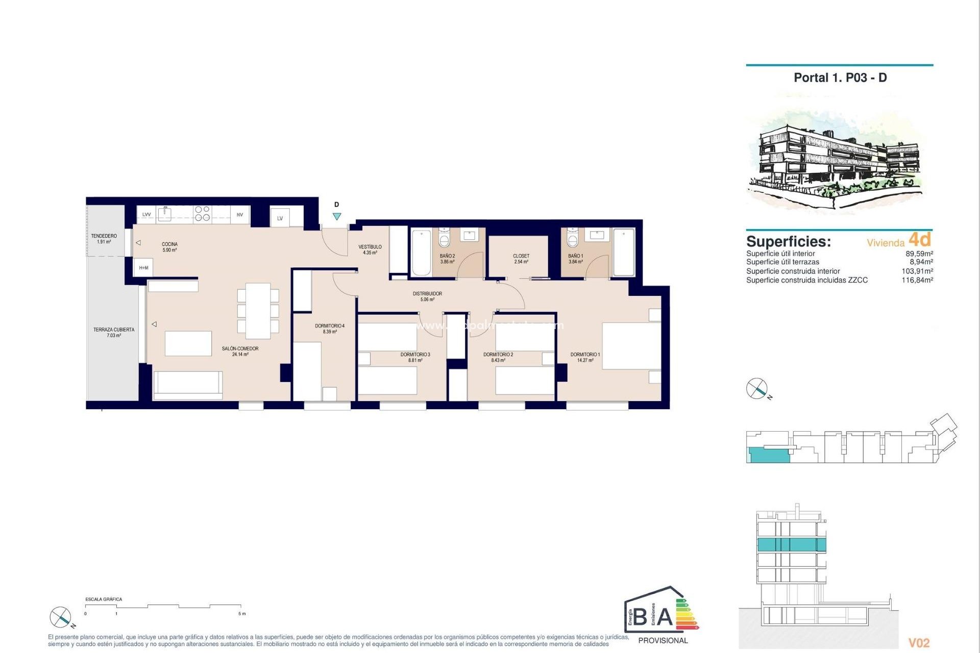 New Build - Apartment -
Alicante - Pau Ii