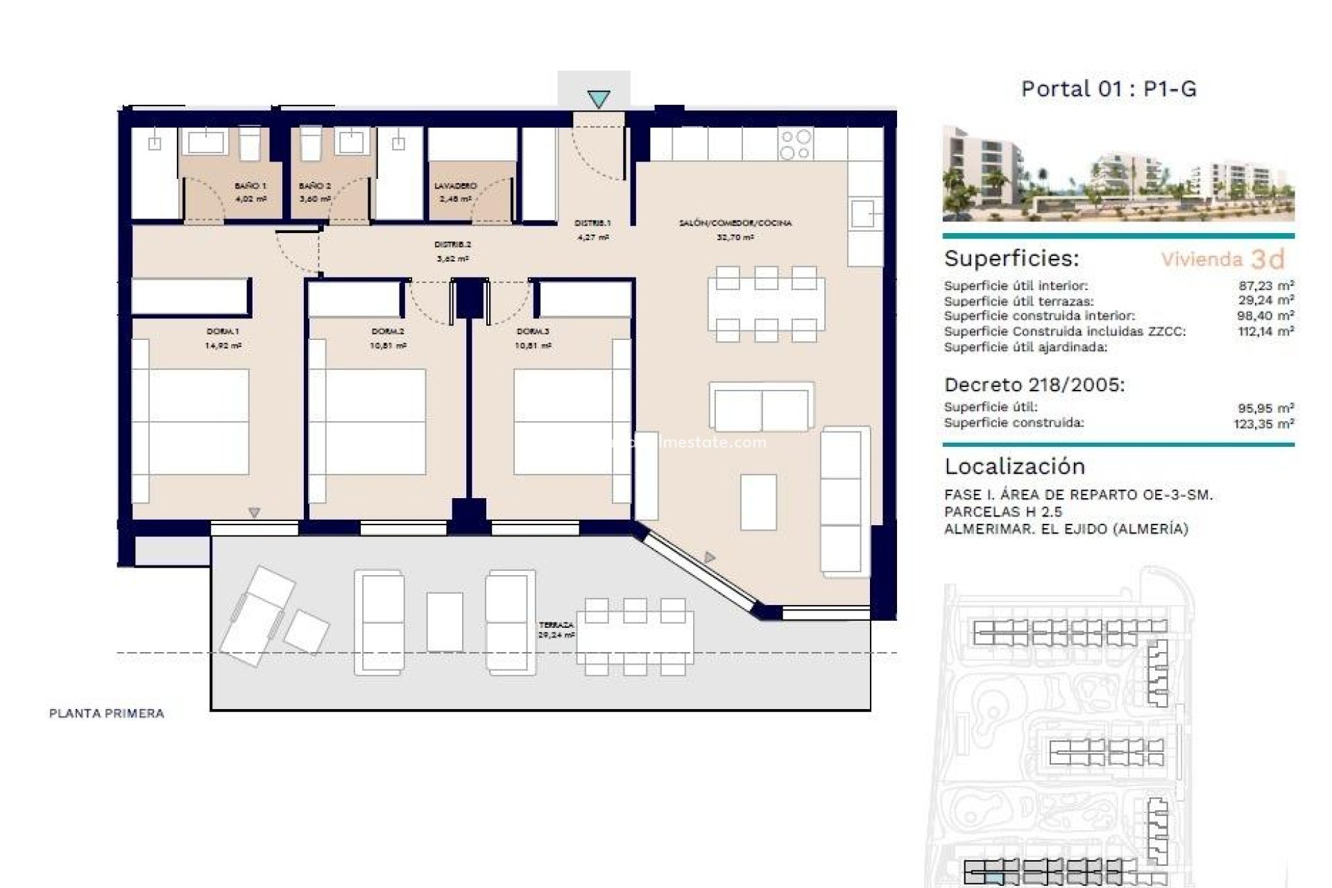 New Build - Apartment -
Almerimar