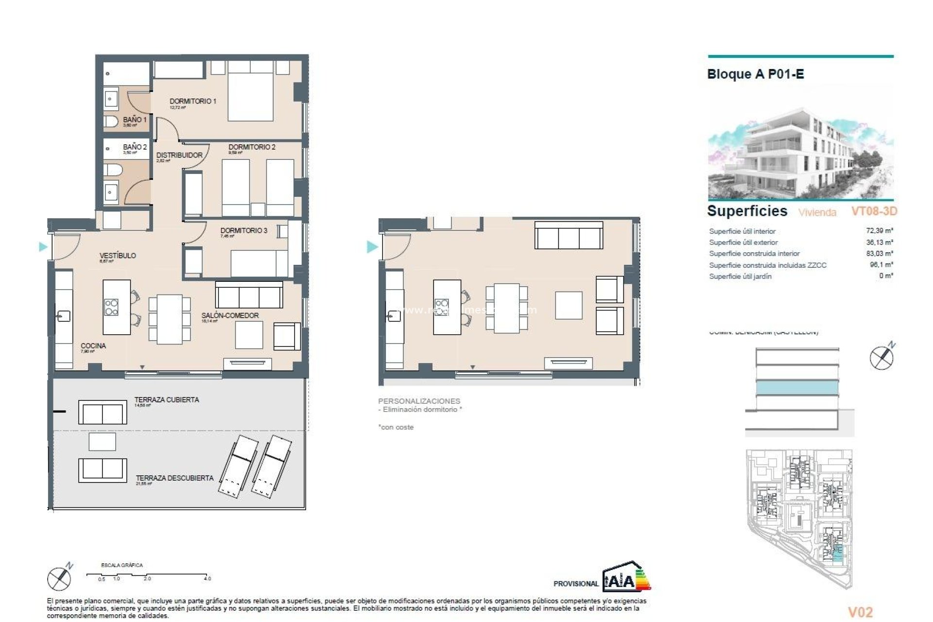 New Build - Apartment -
Benicassim - Almadraba