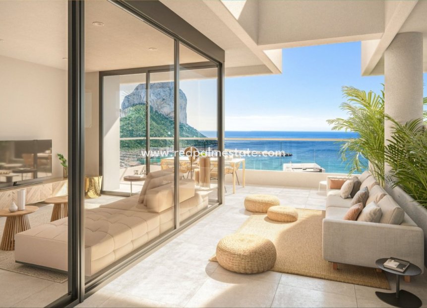 New Build - Apartment -
Calpe - Playa del Bol