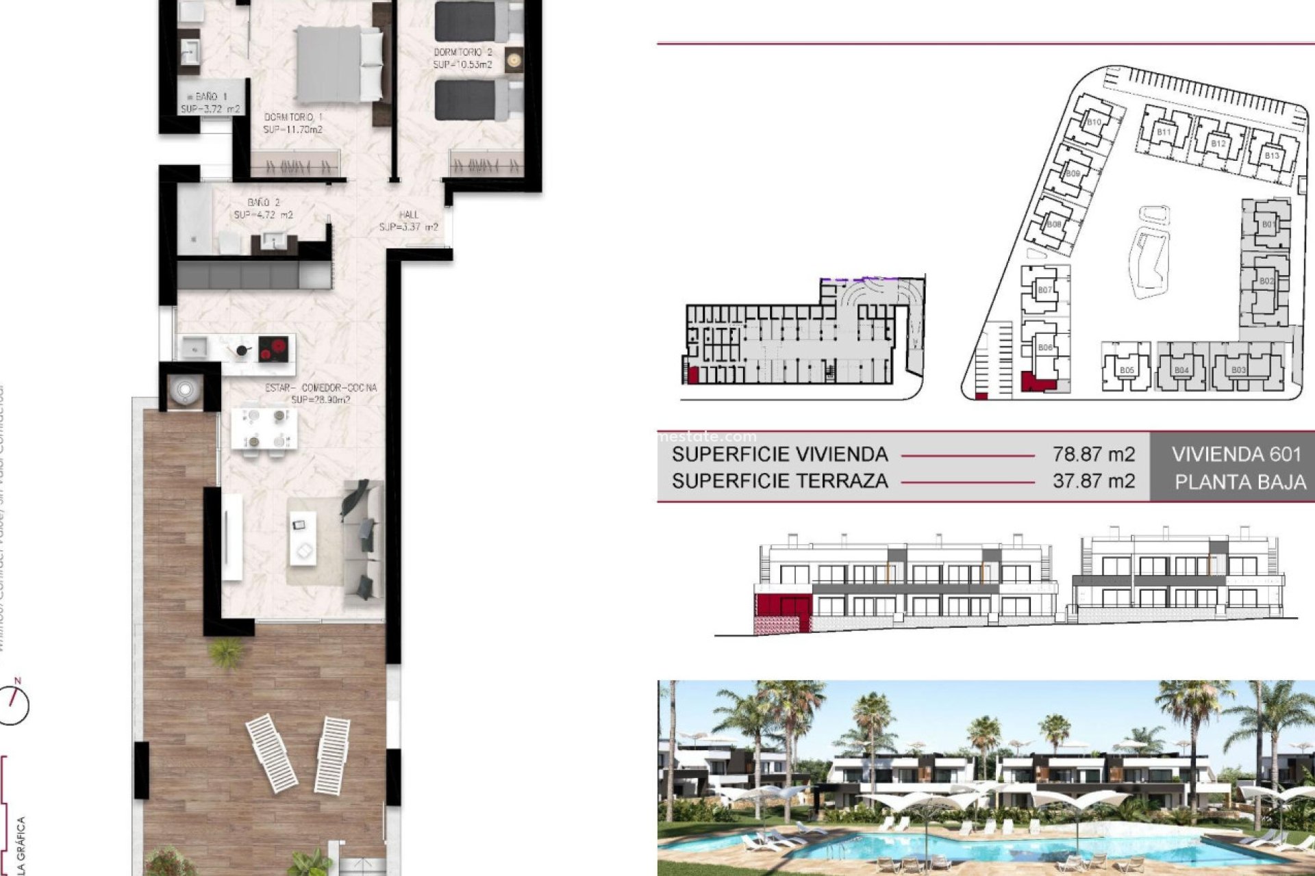 New Build - Apartment -
Ciudad Quesada - Lo Marabu