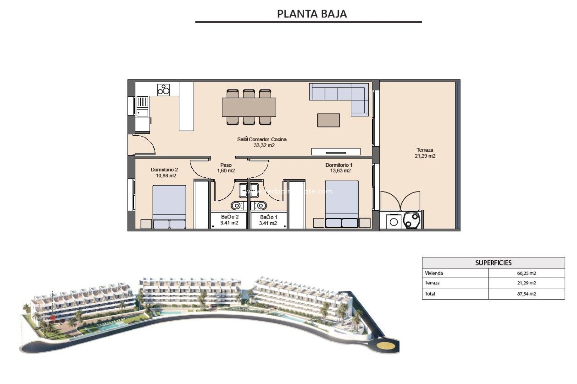 New Build - Apartment -
Finestrat - Balcón De Finestrat