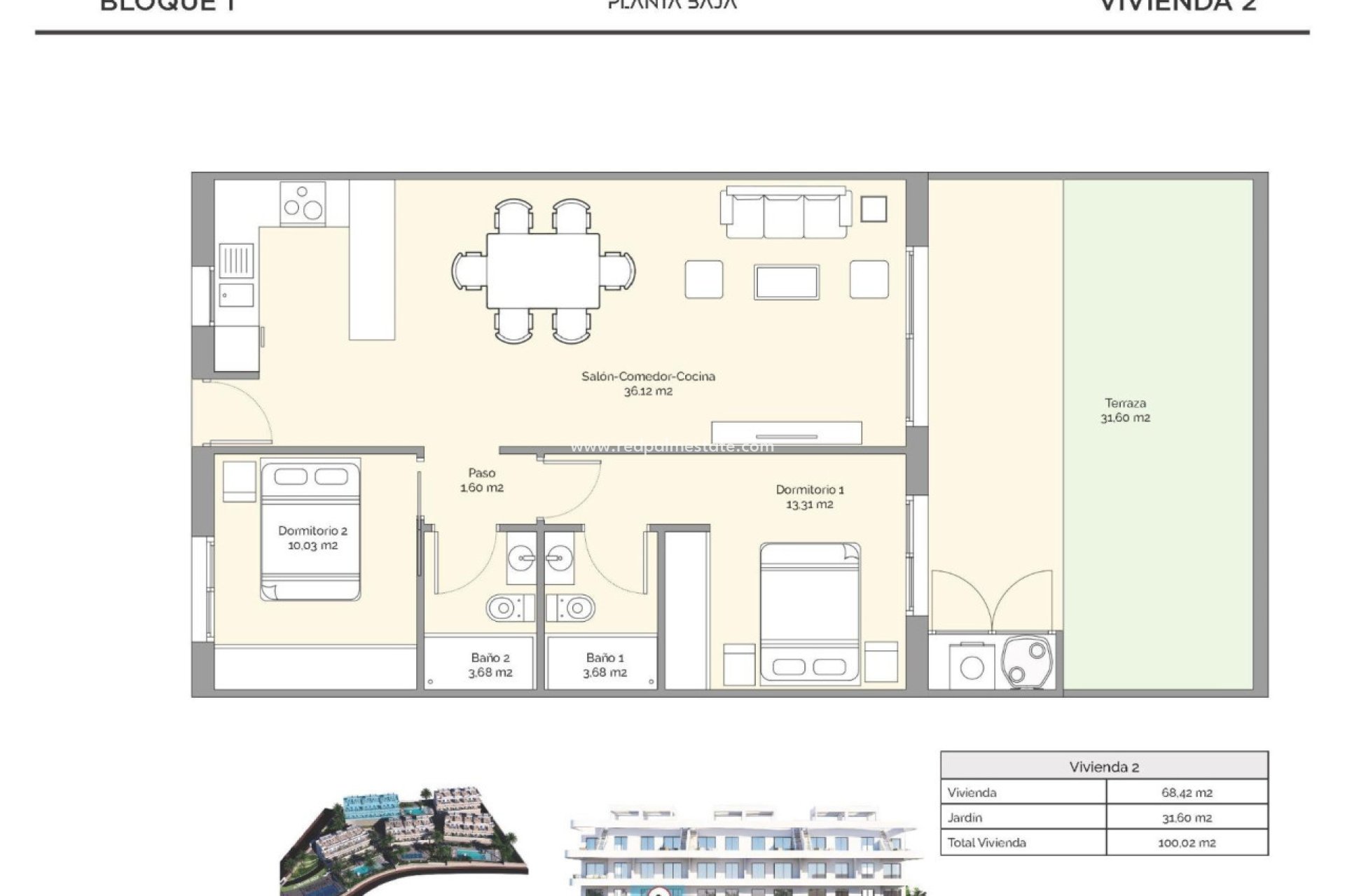 New Build - Apartment -
Finestrat - Golf Piug Campana