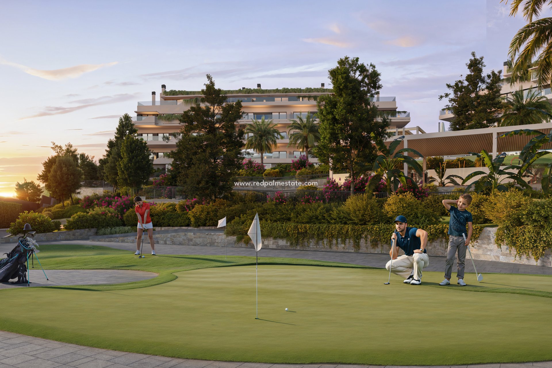 New Build - Apartment -
Las Lagunas de Mijas