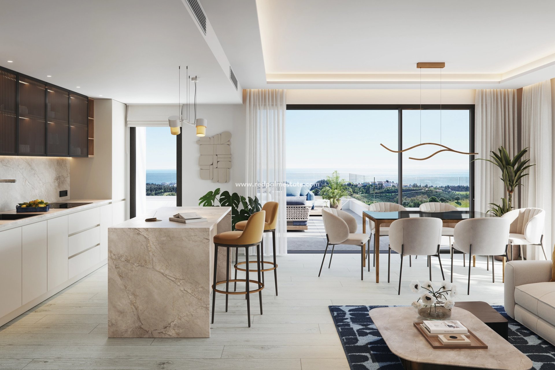New Build - Apartment -
Las Lagunas de Mijas