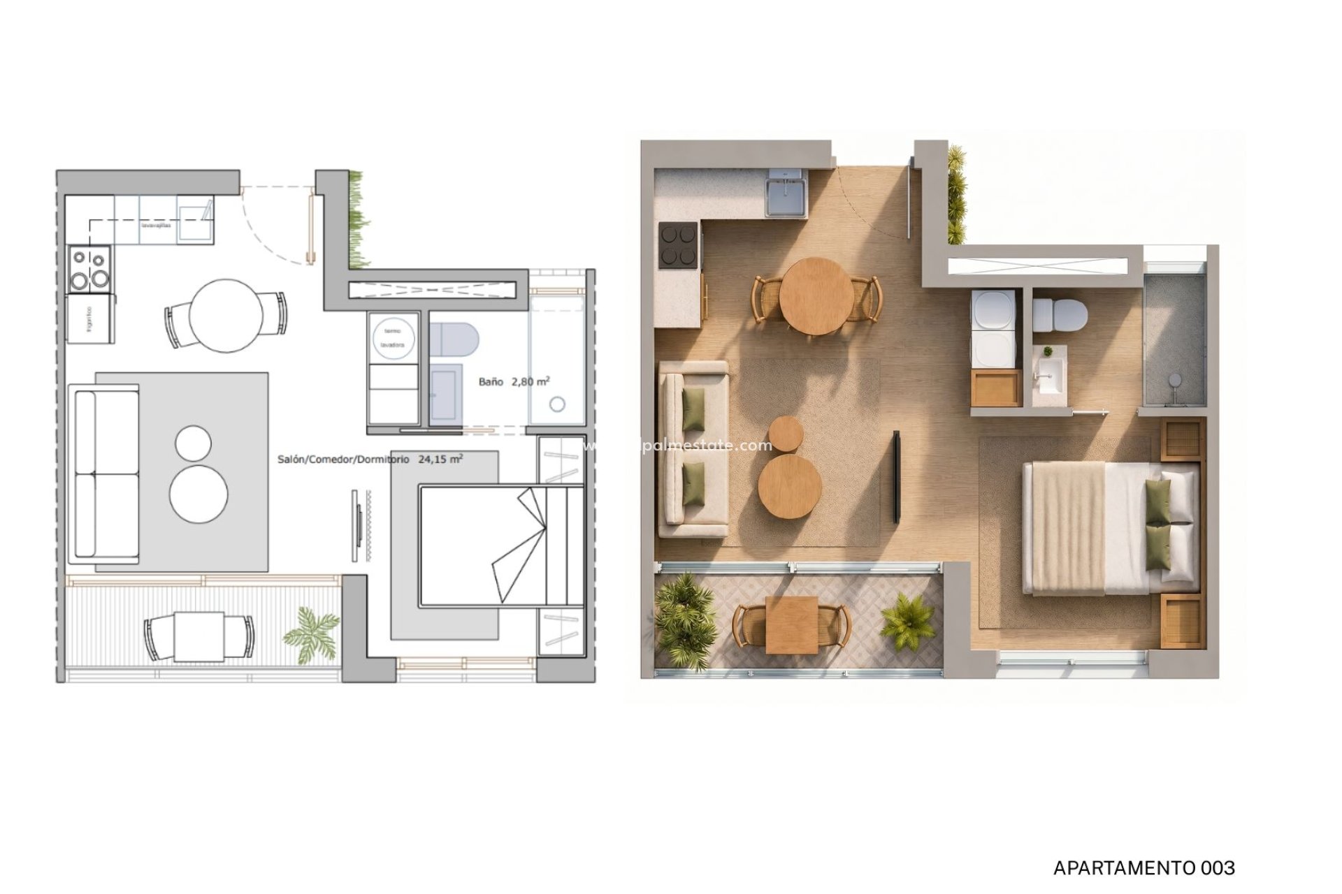 New Build - Apartment -
Lo Pagan - Lo pagan