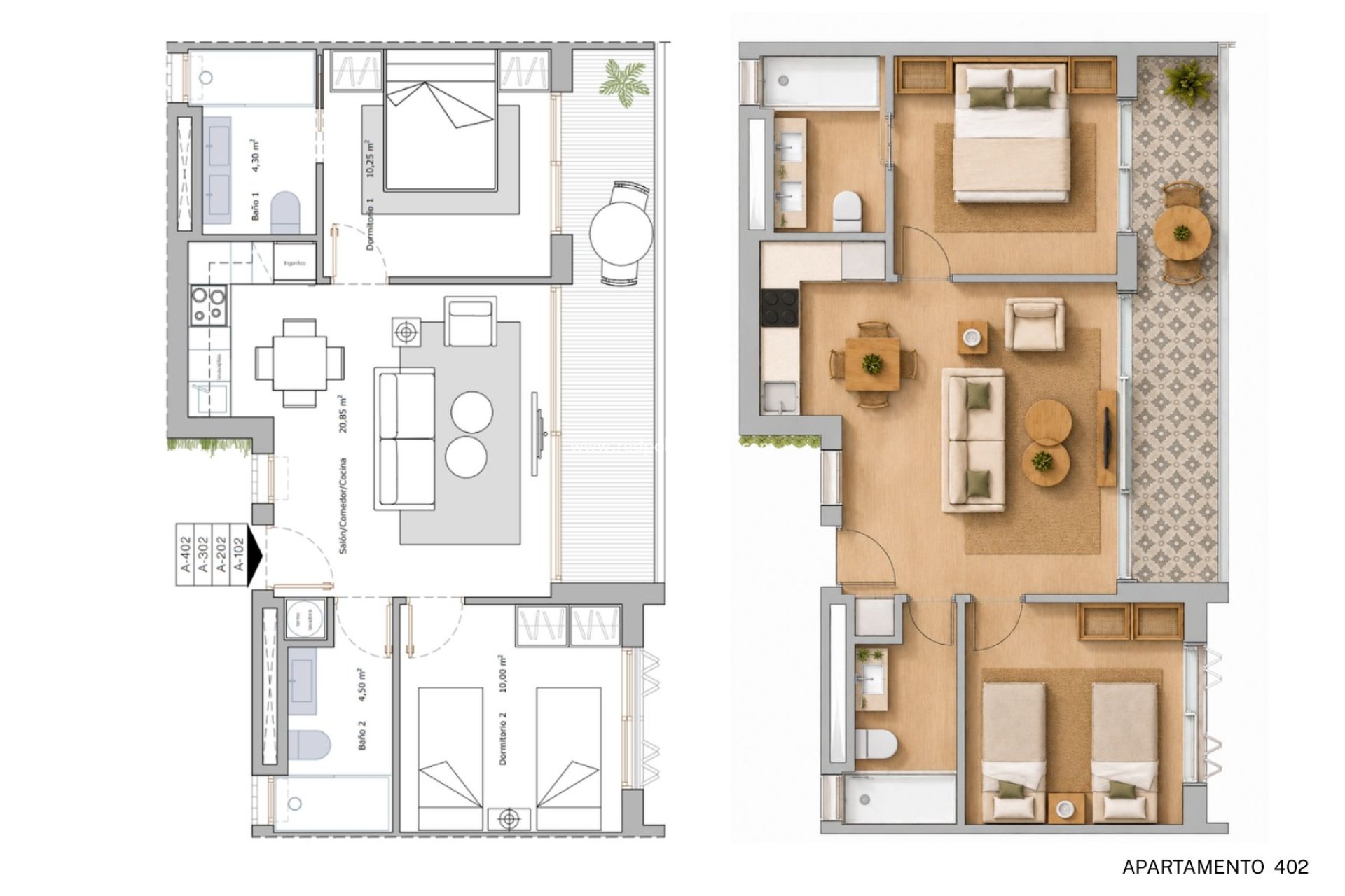 New Build - Apartment -
Lo Pagan - Lo pagan