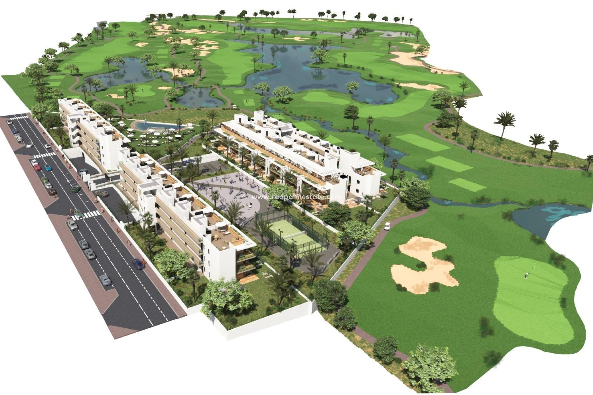 New Build - Apartment -
Los Alczares - La Serena Golf