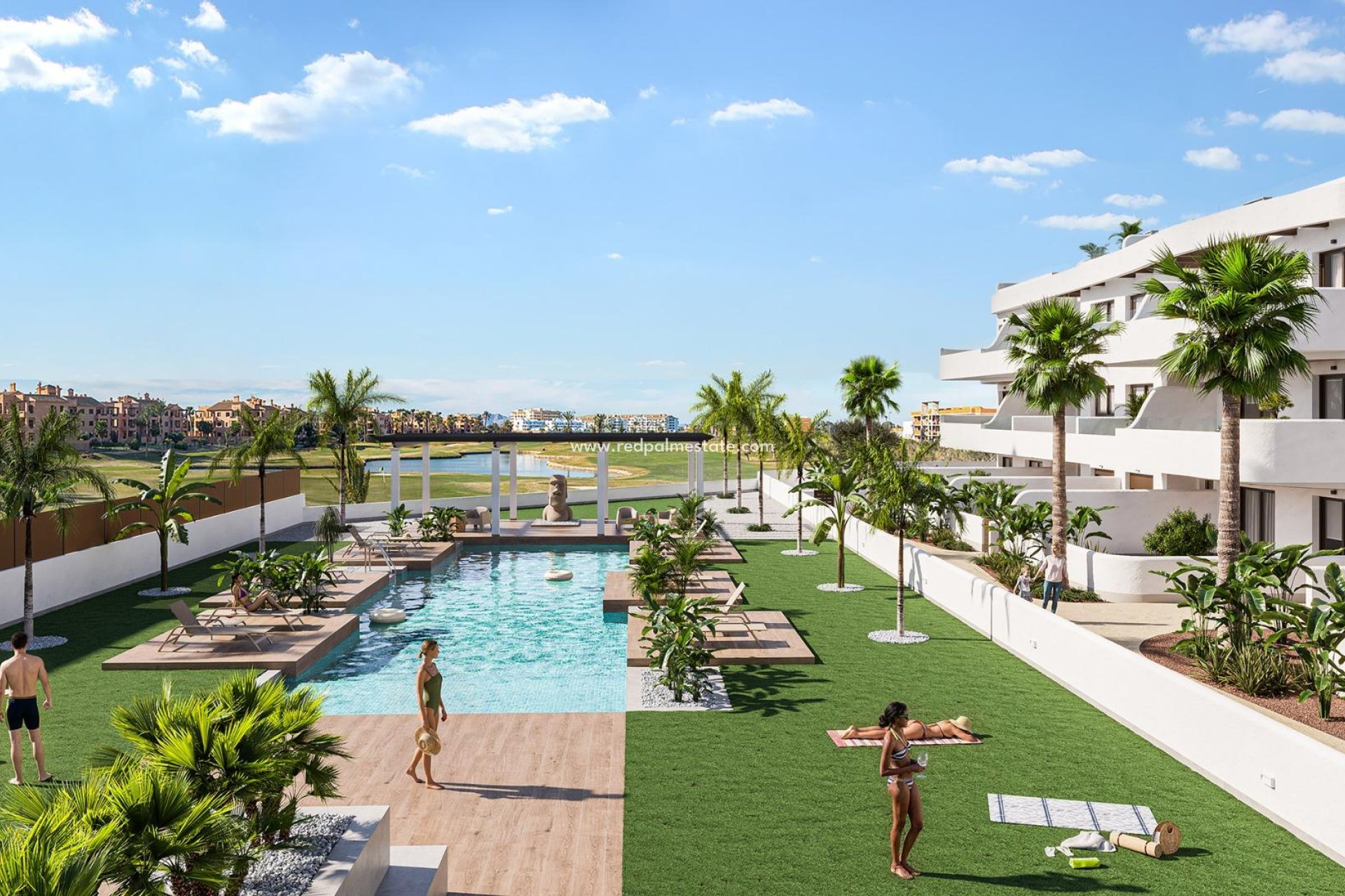 New Build - Apartment -
Los Alczares - La Serena Golf