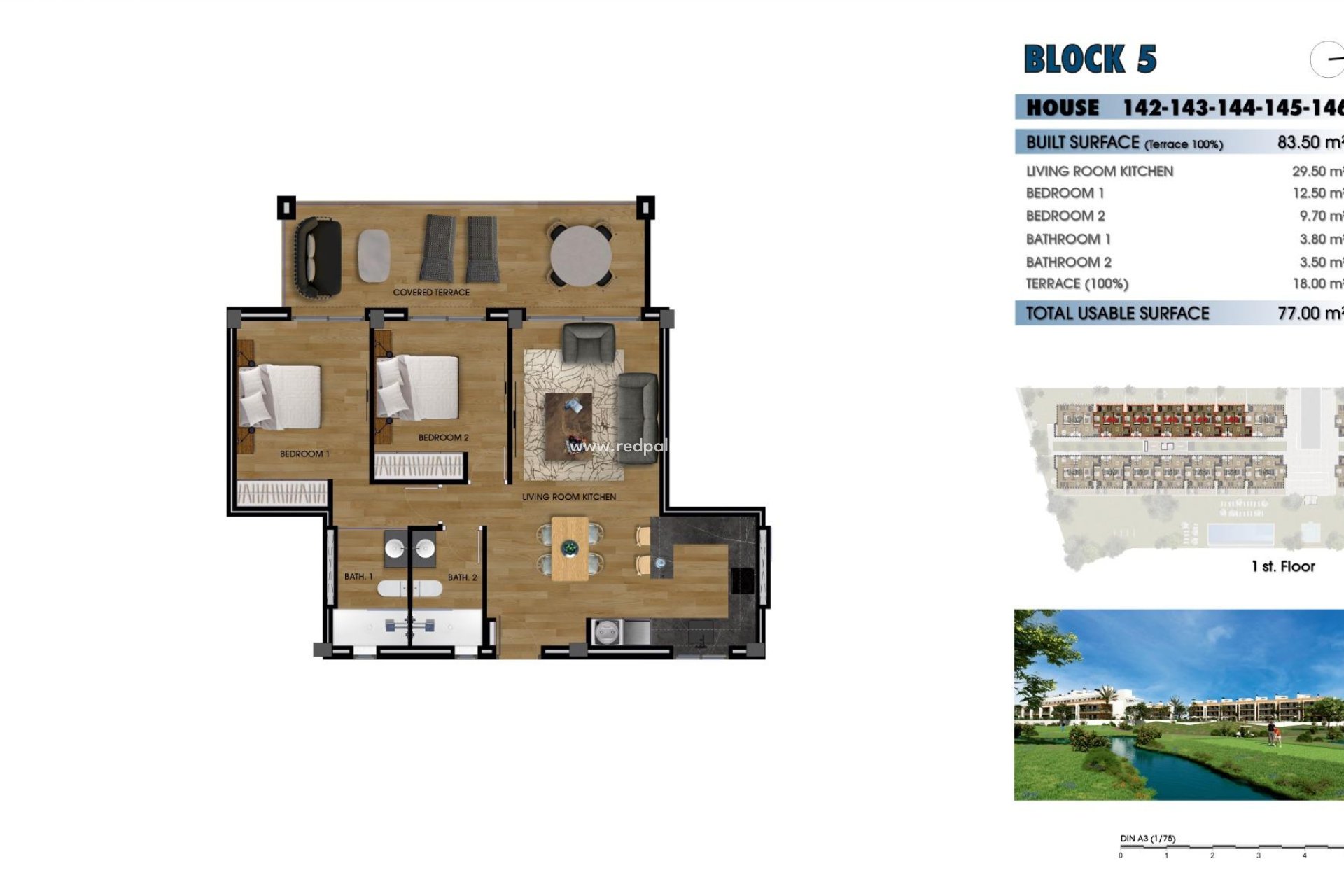 New Build - Apartment -
Los Alczares - La Serena Golf