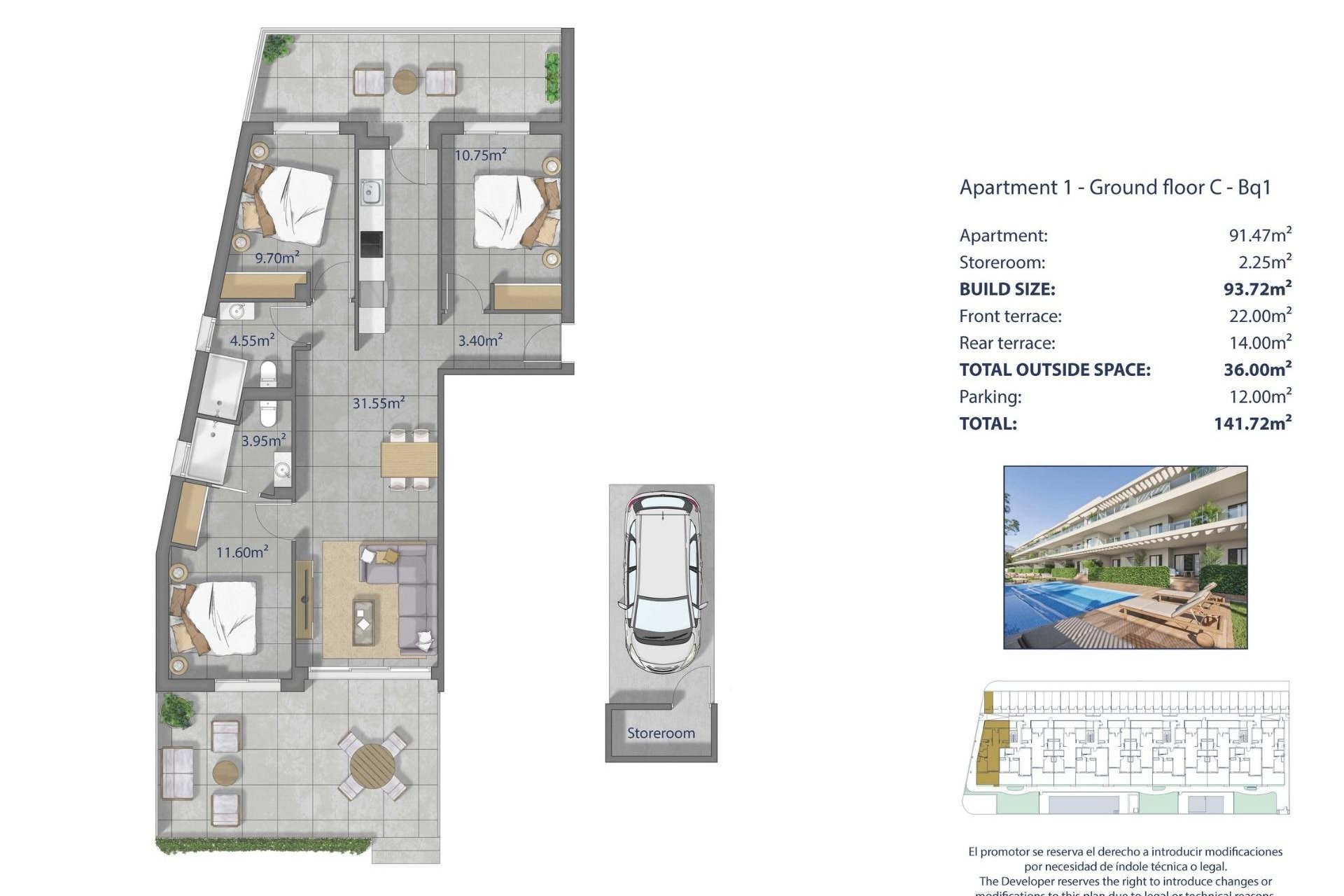 New Build - Apartment -
Los Alczares - Los Narejos