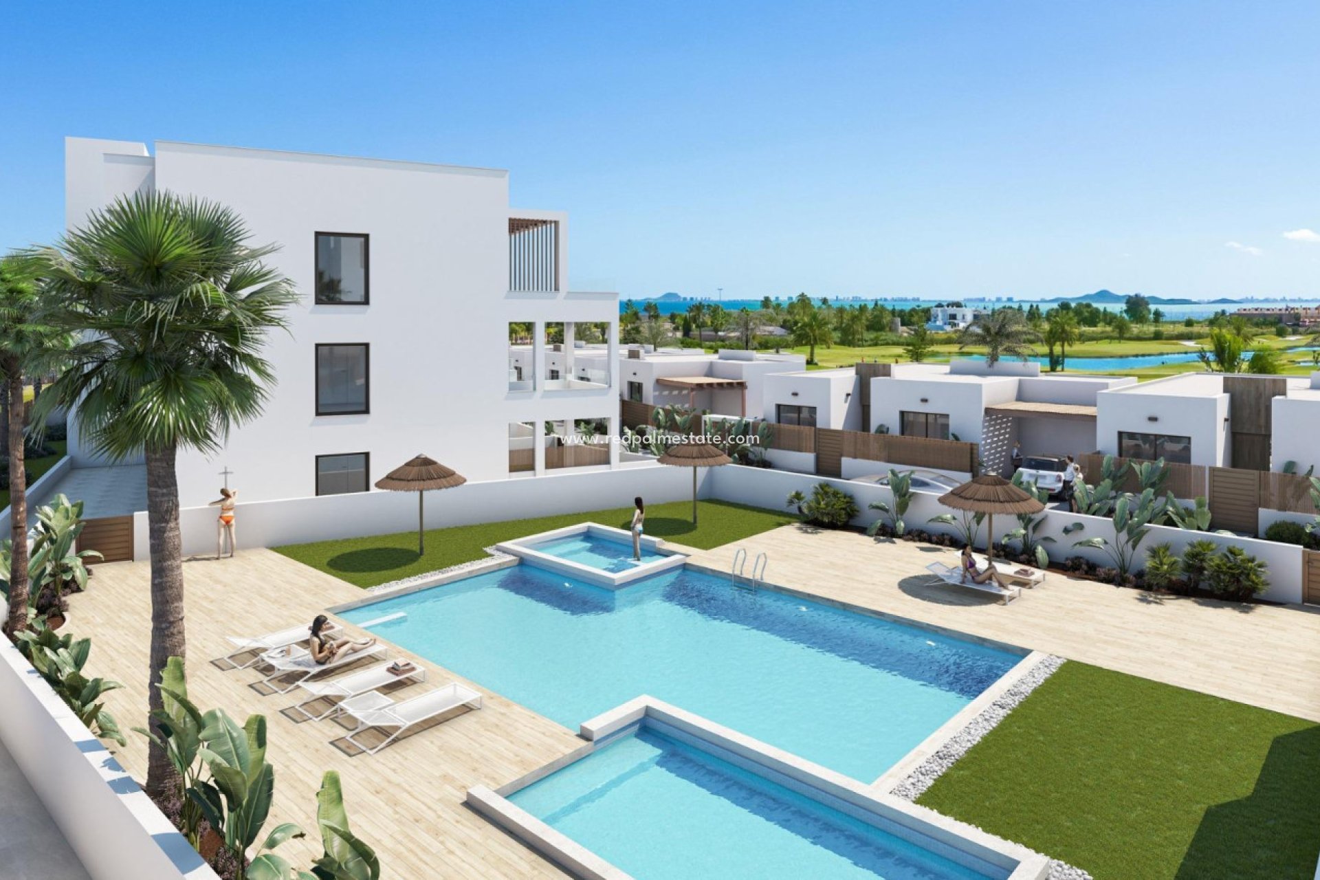 New Build - Apartment -
Los Alczares - Serena Golf