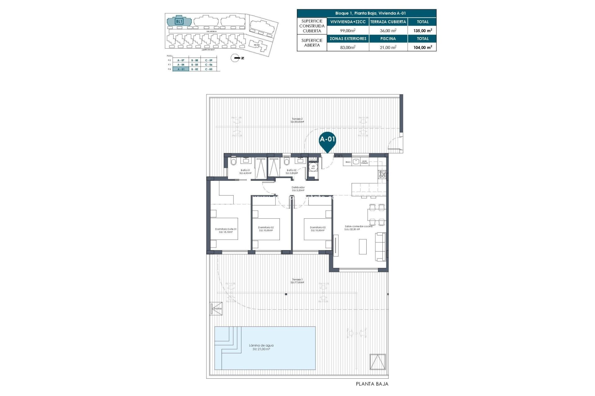 New Build - Apartment -
Los Alczares - Serena Golf