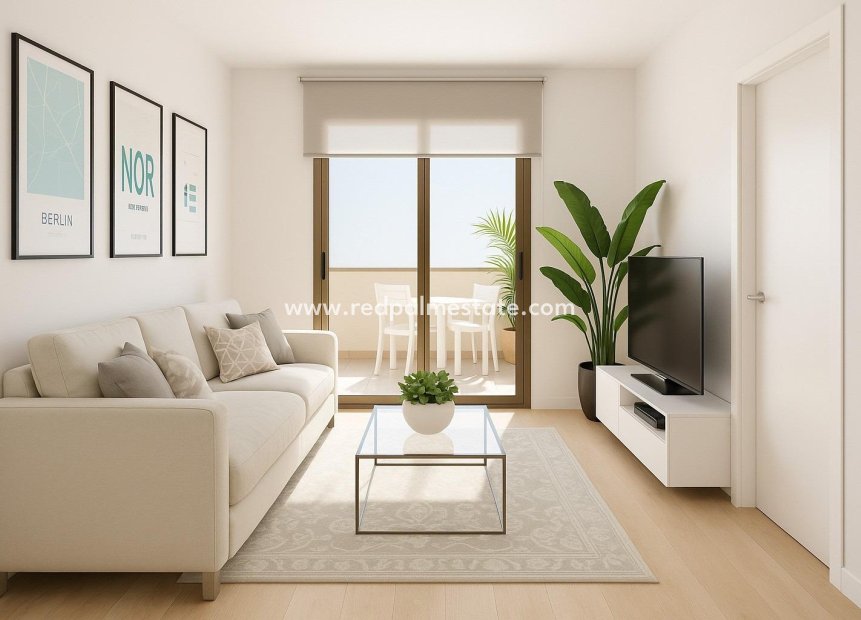 New Build - Apartment -
Mazarron - Playa del Puerto