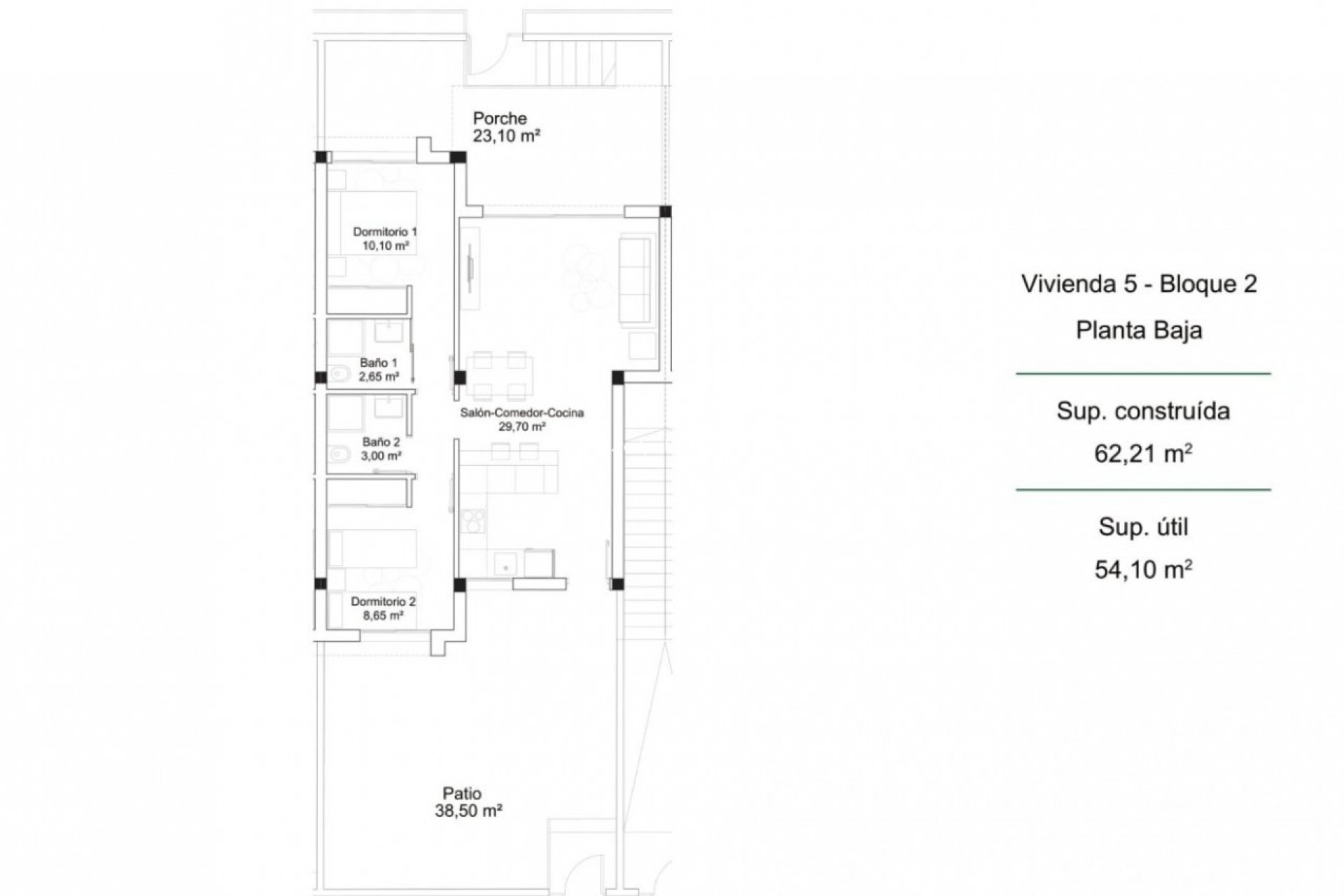 New Build - Apartment -
Orihuela Costa - PAU 26