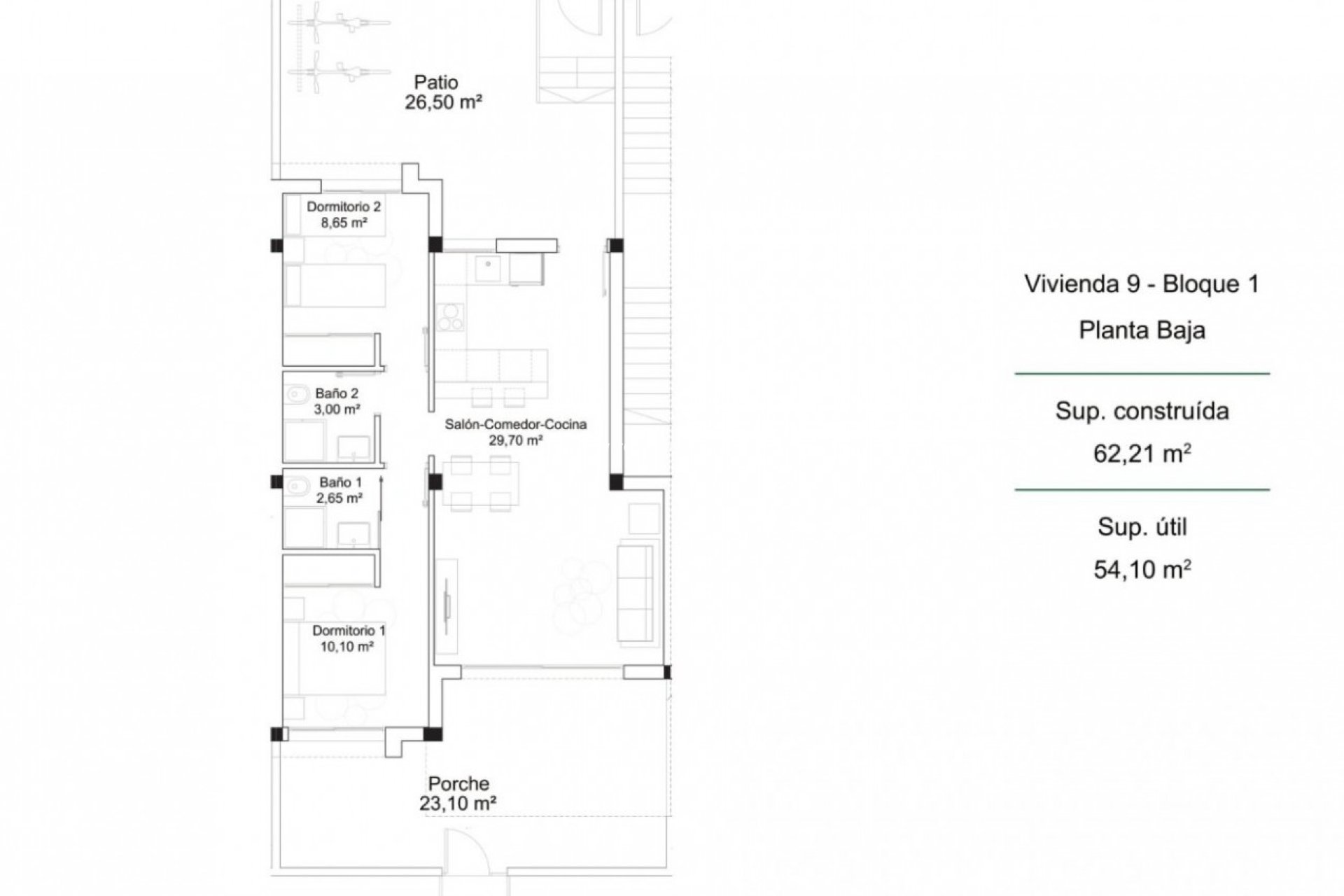 New Build - Apartment -
Orihuela Costa - PAU 26