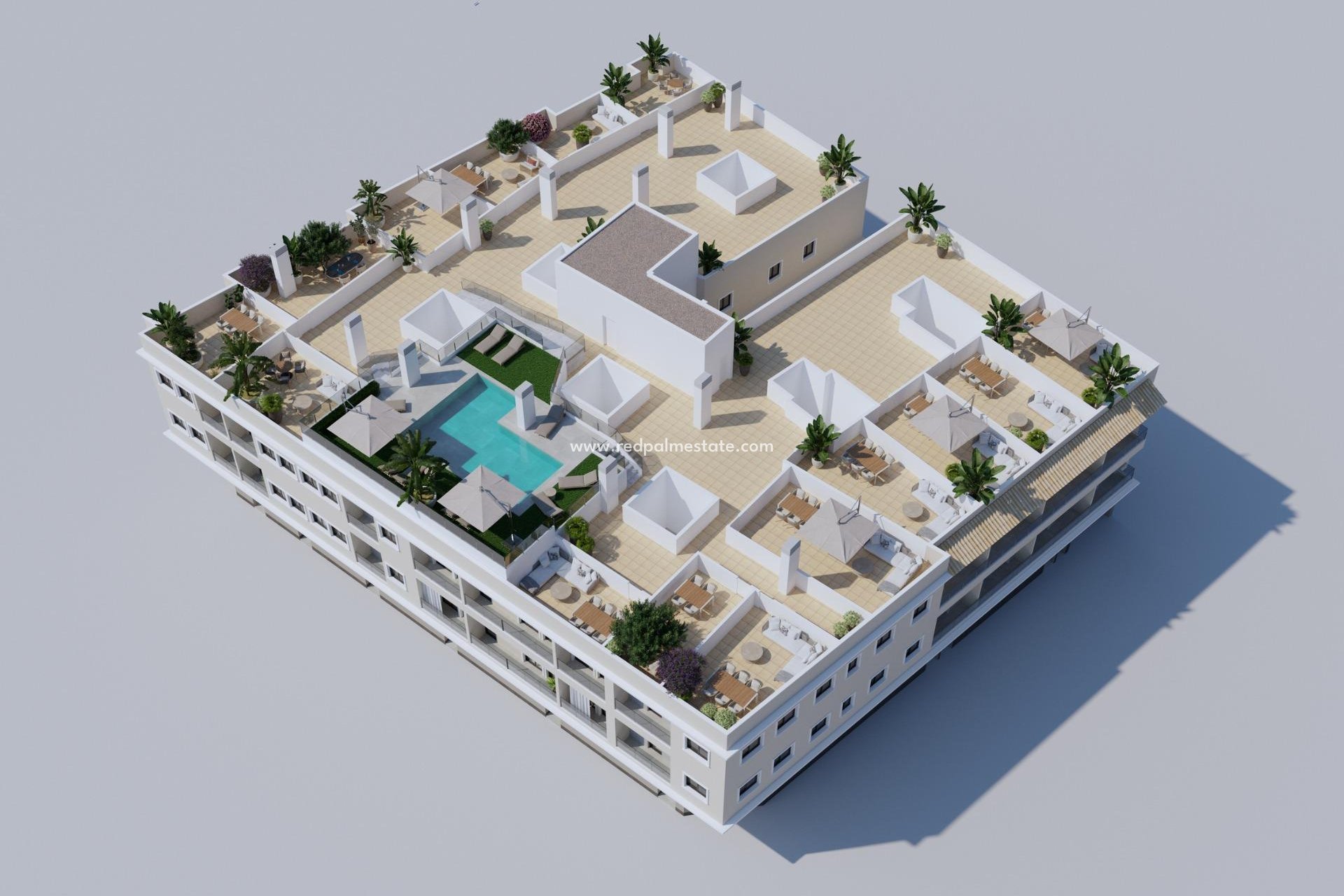 New Build - Apartment Penthouse -
Algorfa - Pueblo