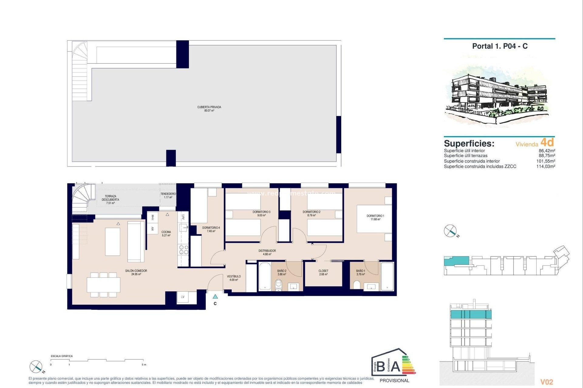 New Build - Apartment Penthouse -
Alicante - Pau Ii