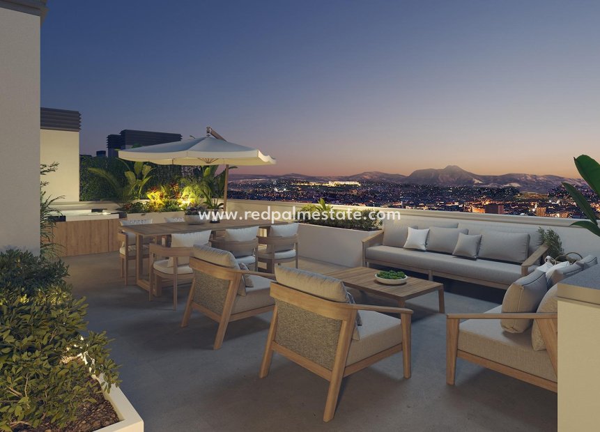 New Build - Apartment Penthouse -
Alicante - San Agustín-PAU 2