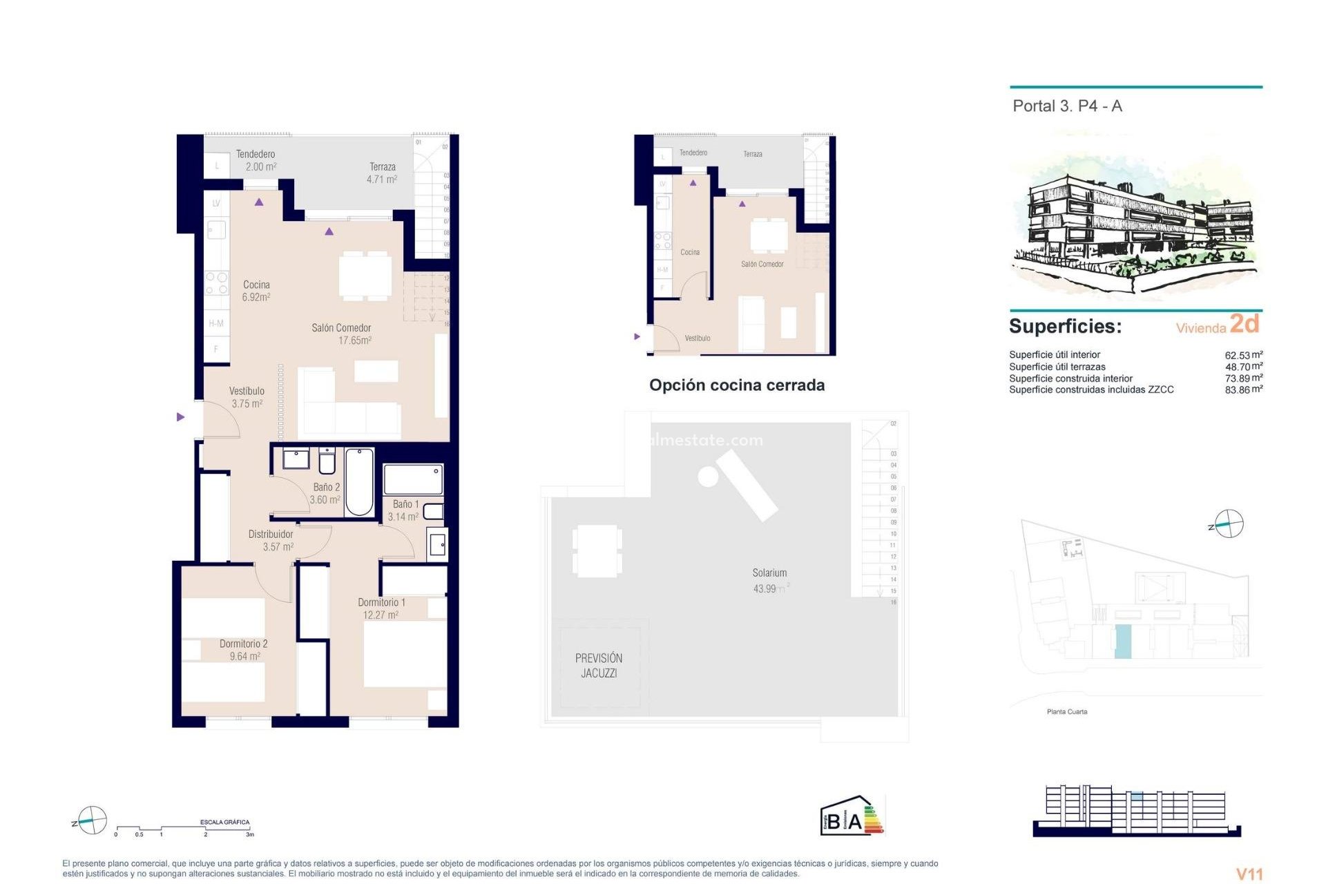 New Build - Apartment Penthouse -
Alicante - San Agustín-PAU 2