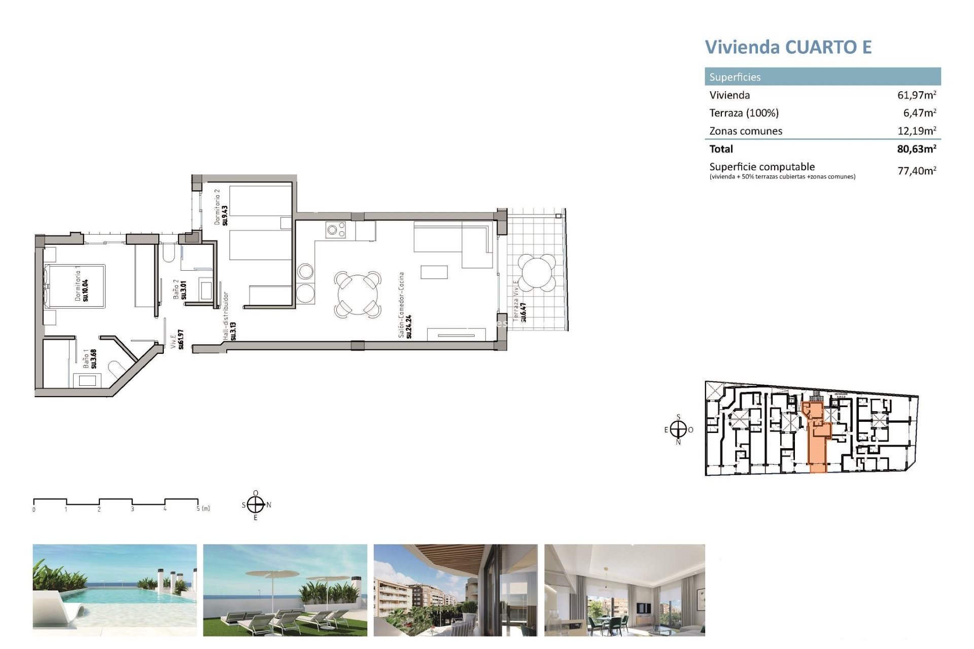 New Build - Apartment Penthouse -
Guardamar del Segura - Pueblo