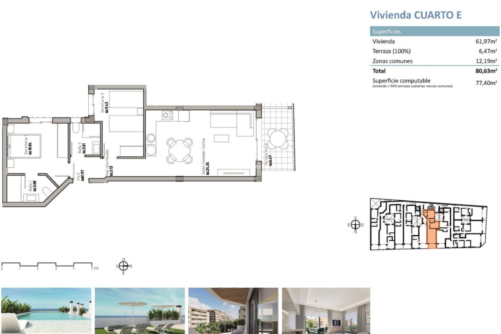 New Build - Apartment Penthouse -
Guardamar del Segura - Pueblo