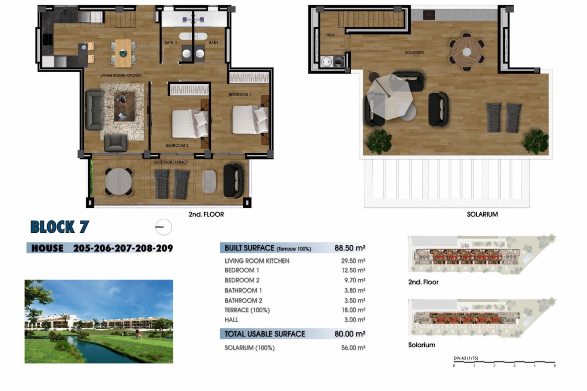 New Build - Apartment Penthouse -
Los Alczares - Serena Golf