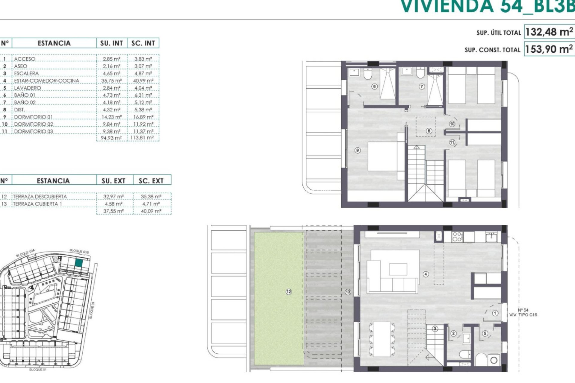 New Build - Apartment Penthouse -
Monforte del Cid - Alenda Golf