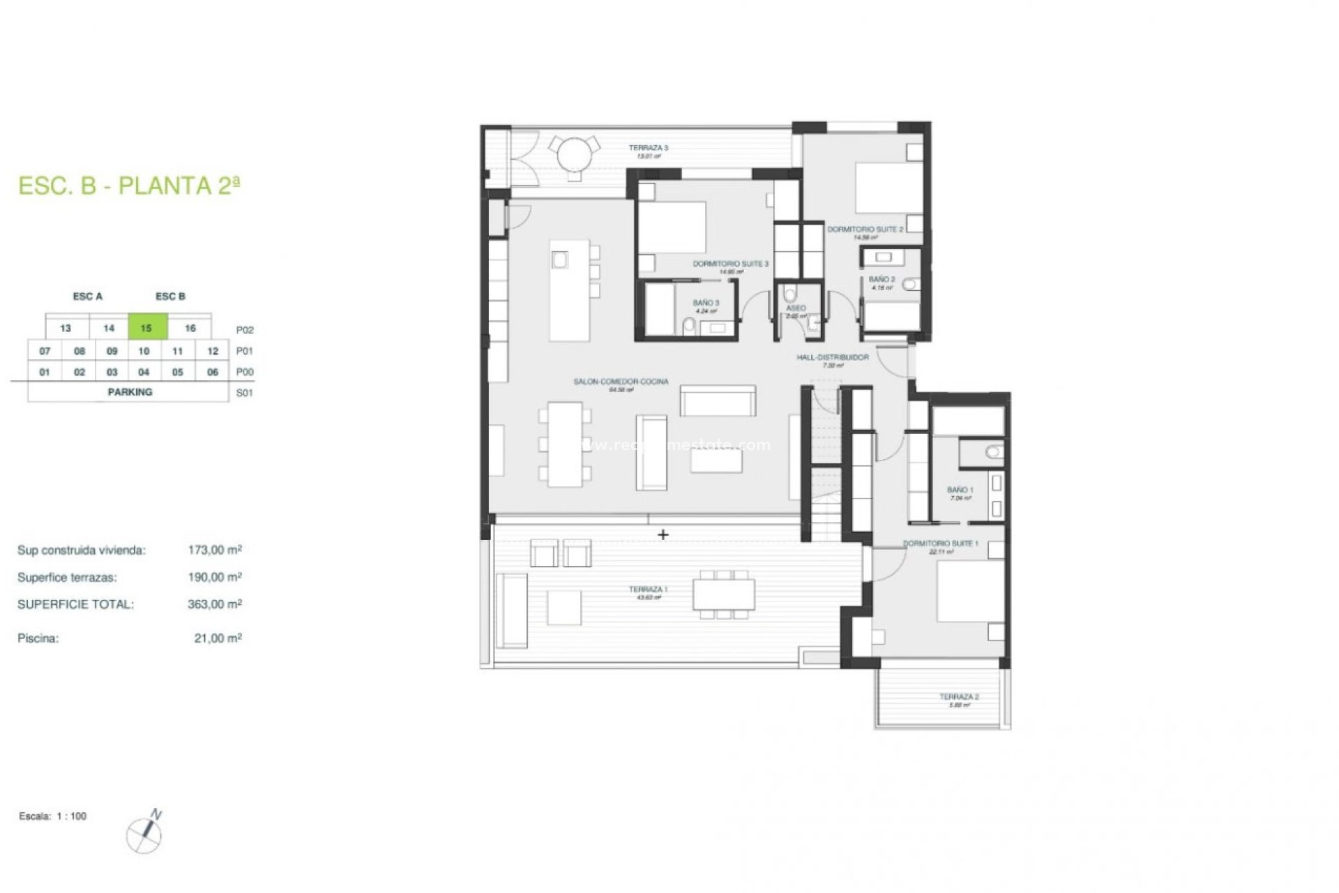 New Build - Apartment Penthouse -
Orihuela Costa - Las Colinas Golf