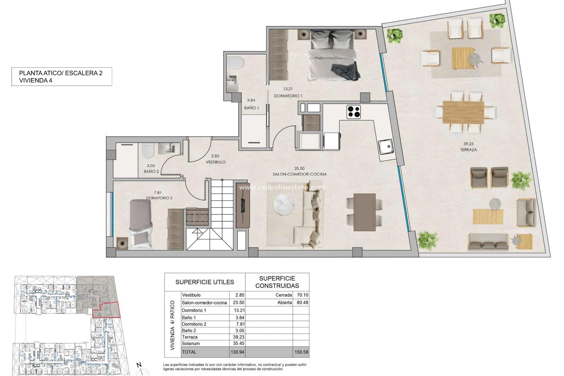 New Build - Apartment Penthouse -
Santa Pola - Estacion de autobuses