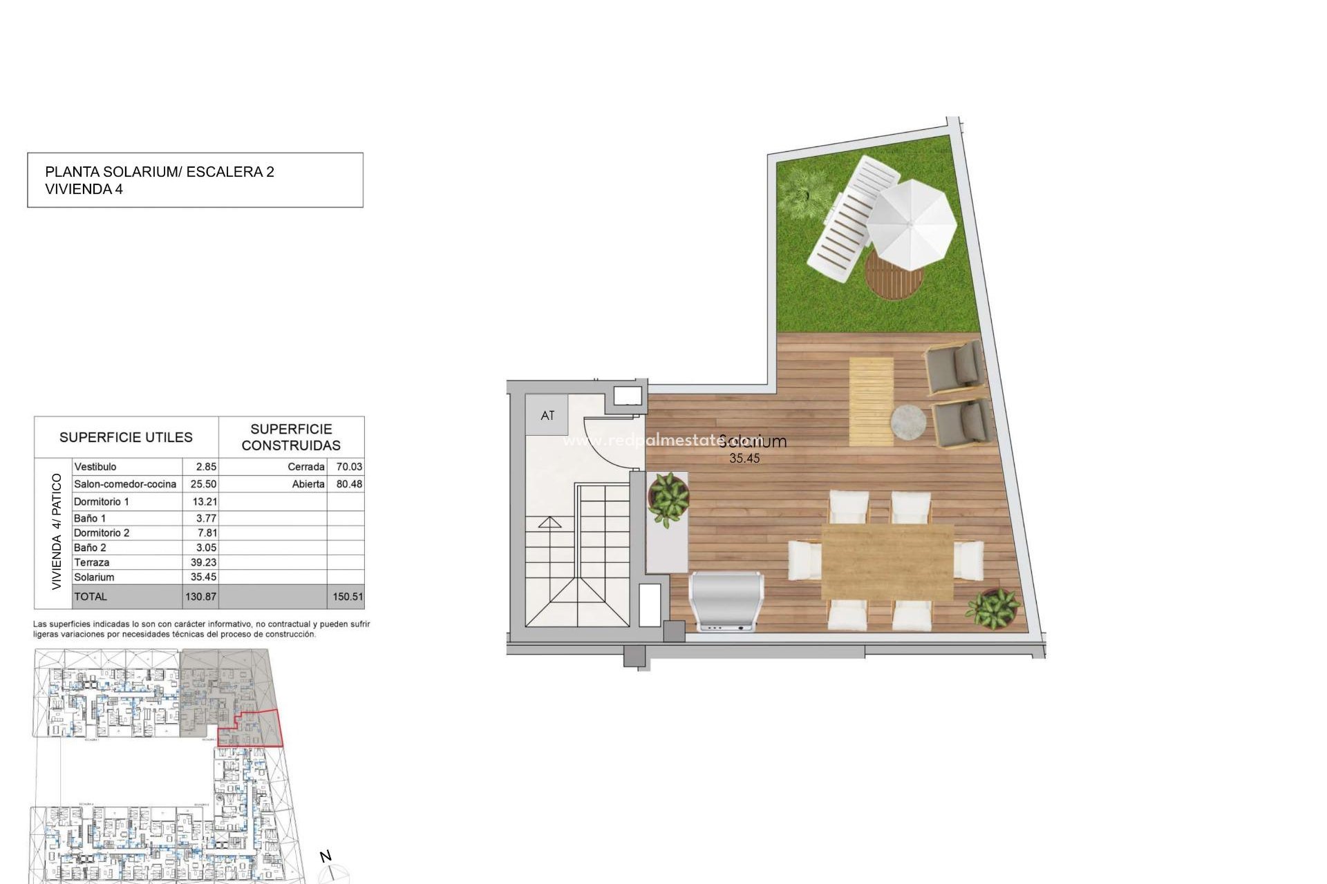 New Build - Apartment Penthouse -
Santa Pola - Estacion de autobuses