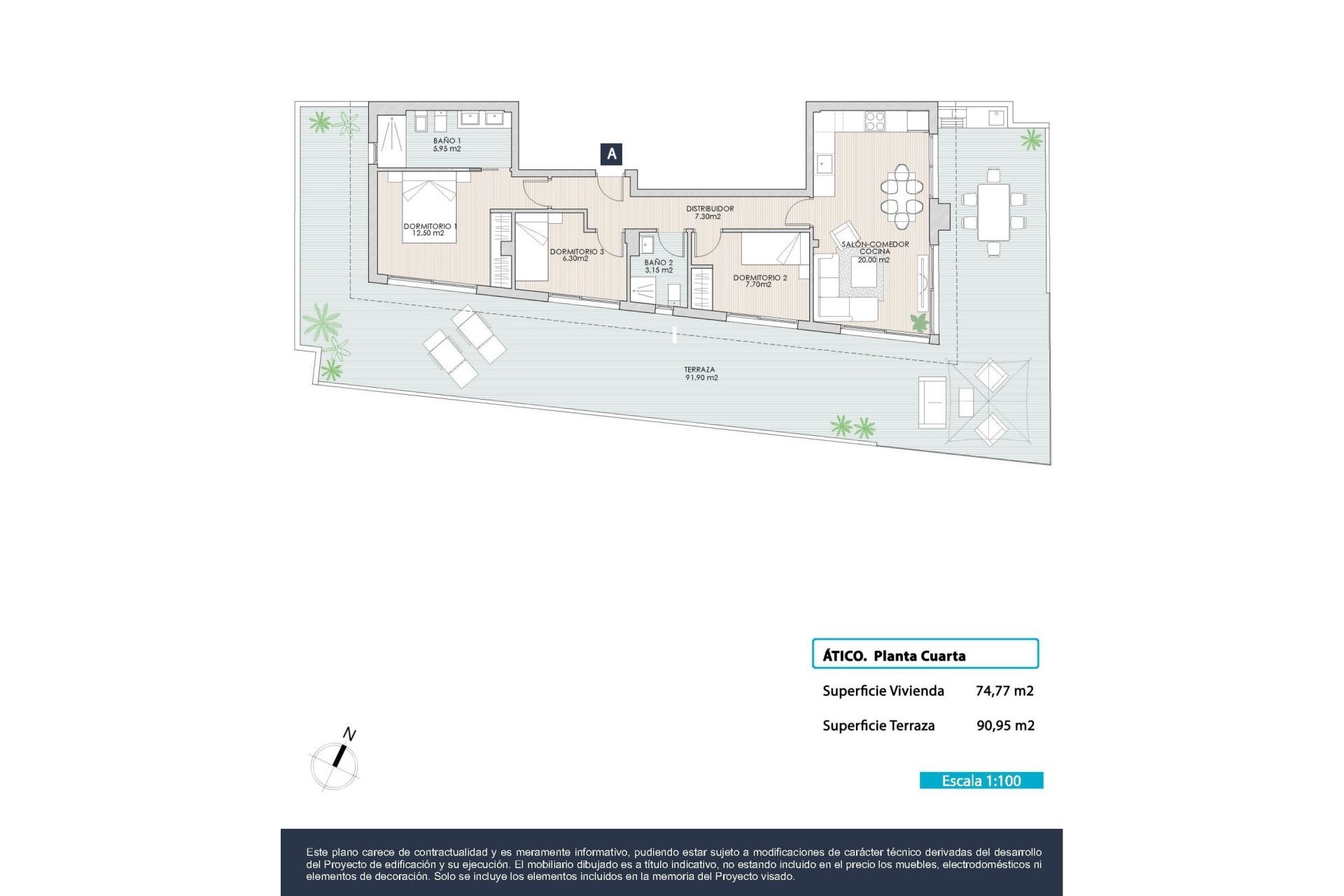 New Build - Apartment Penthouse -
Torrevieja - Playa de El Cura