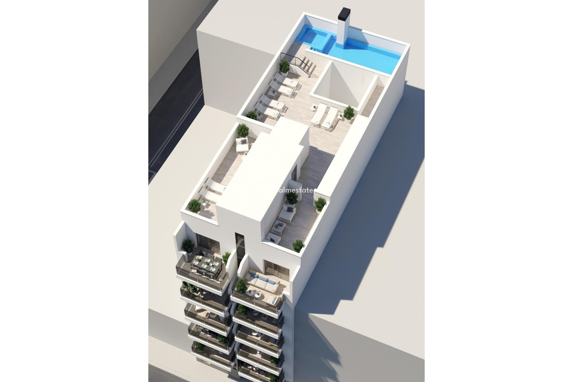 New Build - Apartment Penthouse -
Torrevieja - Playa de El Cura