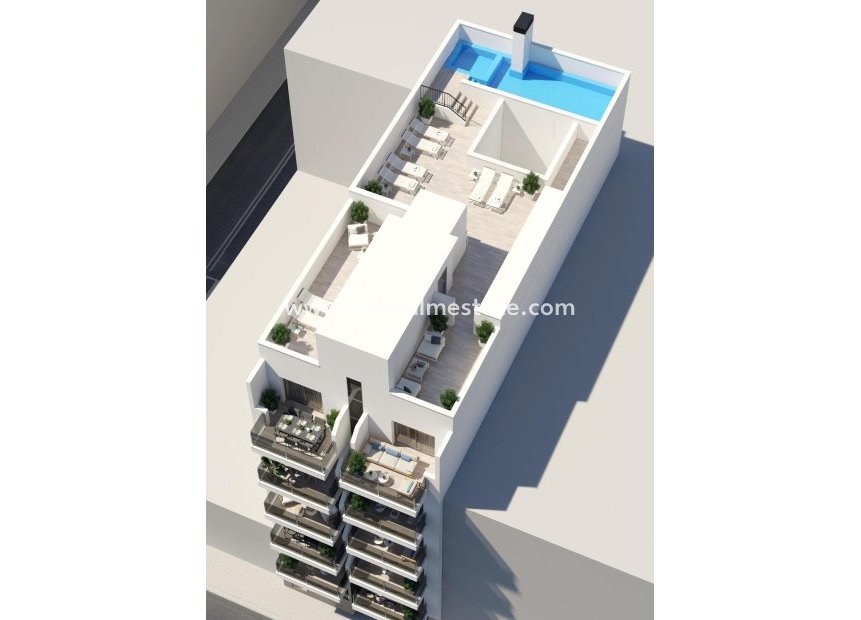 New Build - Apartment Penthouse -
Torrevieja - Playa de El Cura