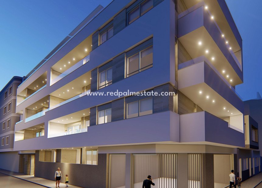 New Build - Apartment Penthouse -
Torrevieja - Playa del Cura