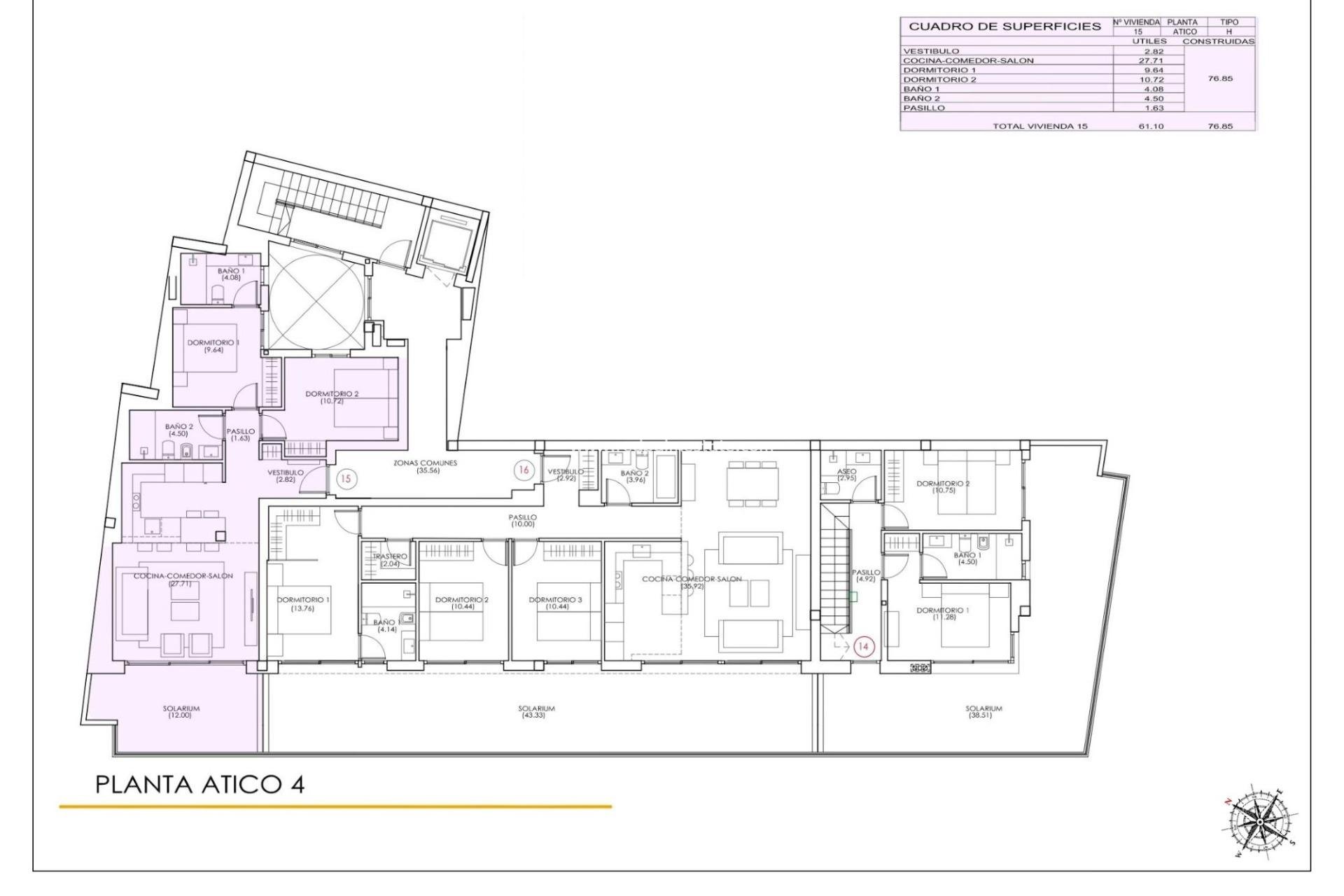 New Build - Apartment Penthouse -
Torrevieja - Playa del Cura