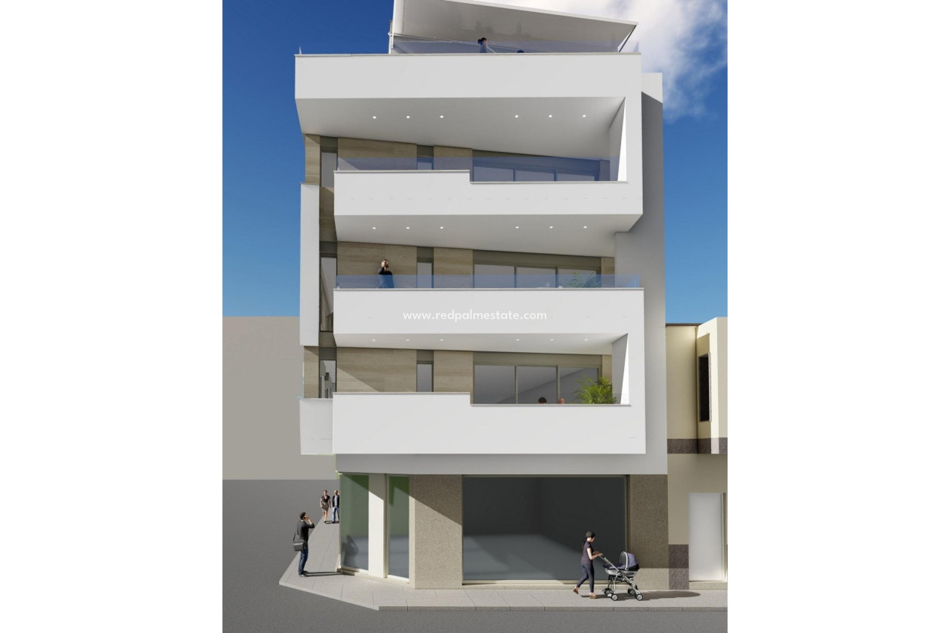 New Build - Apartment Penthouse -
Torrevieja - Playa del Cura